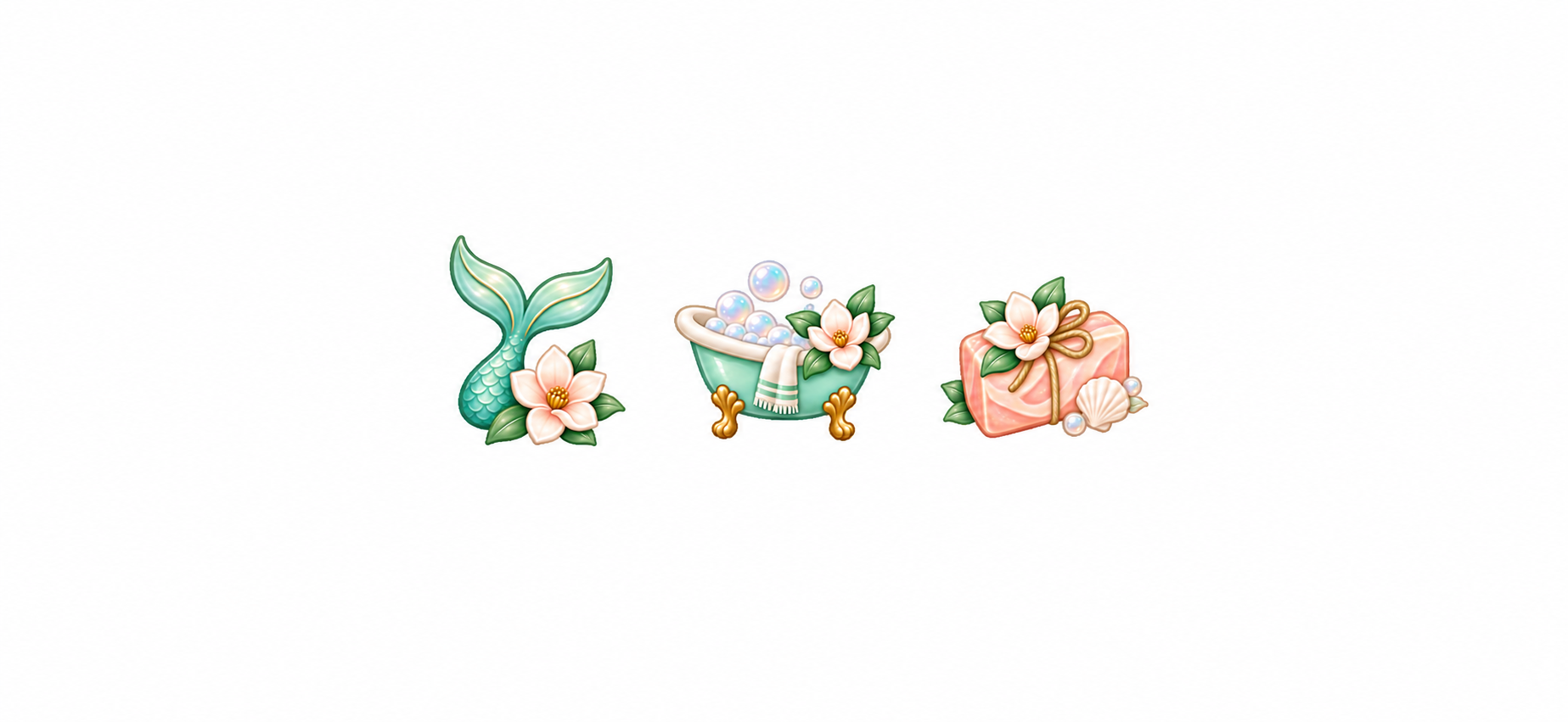 Magnolia Mermaid icons