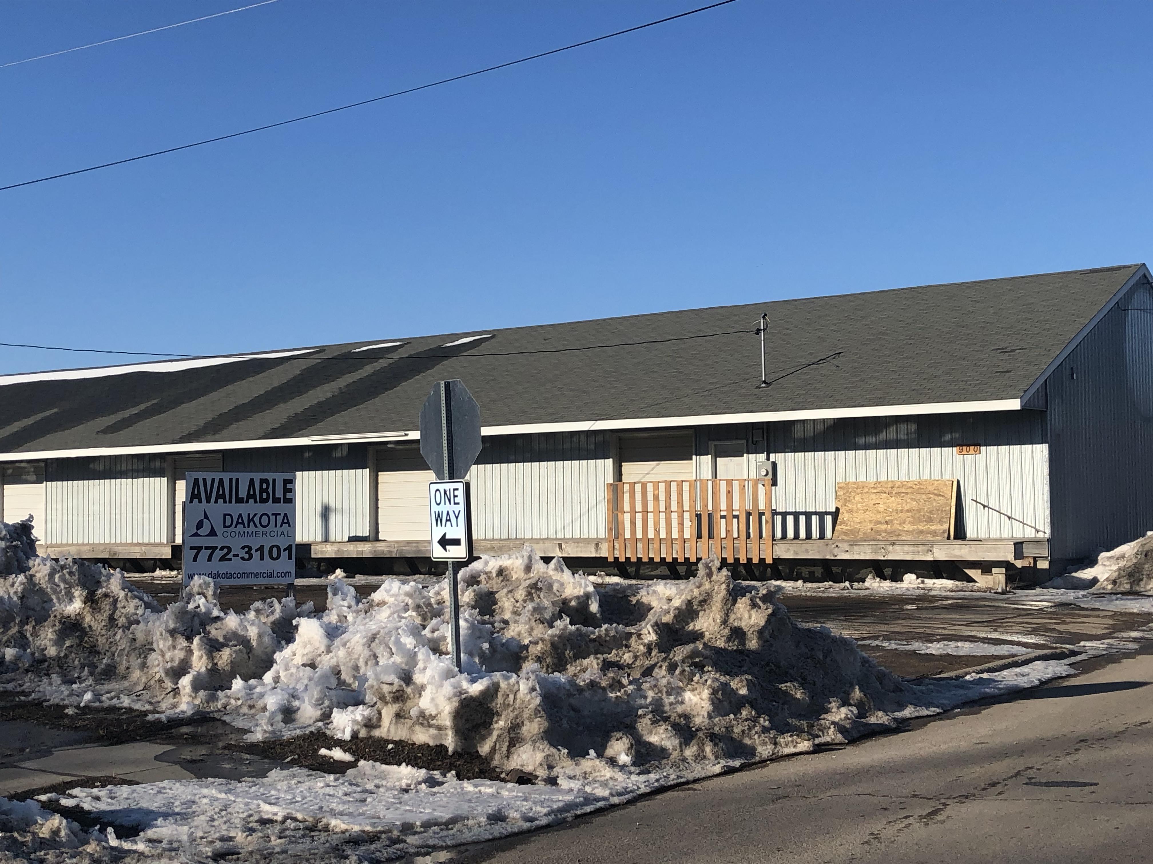 Simonson Lumber Warehouse — exterior before renovation