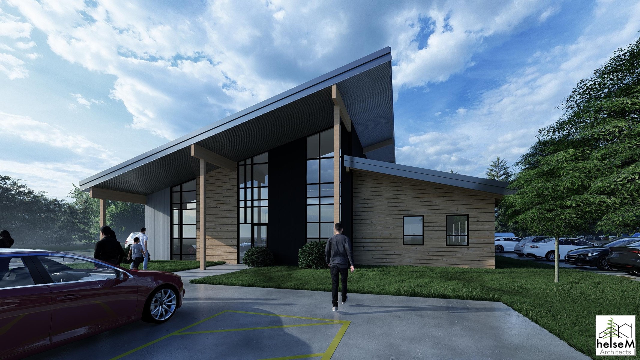 Central Point Cartiva — parking elevation