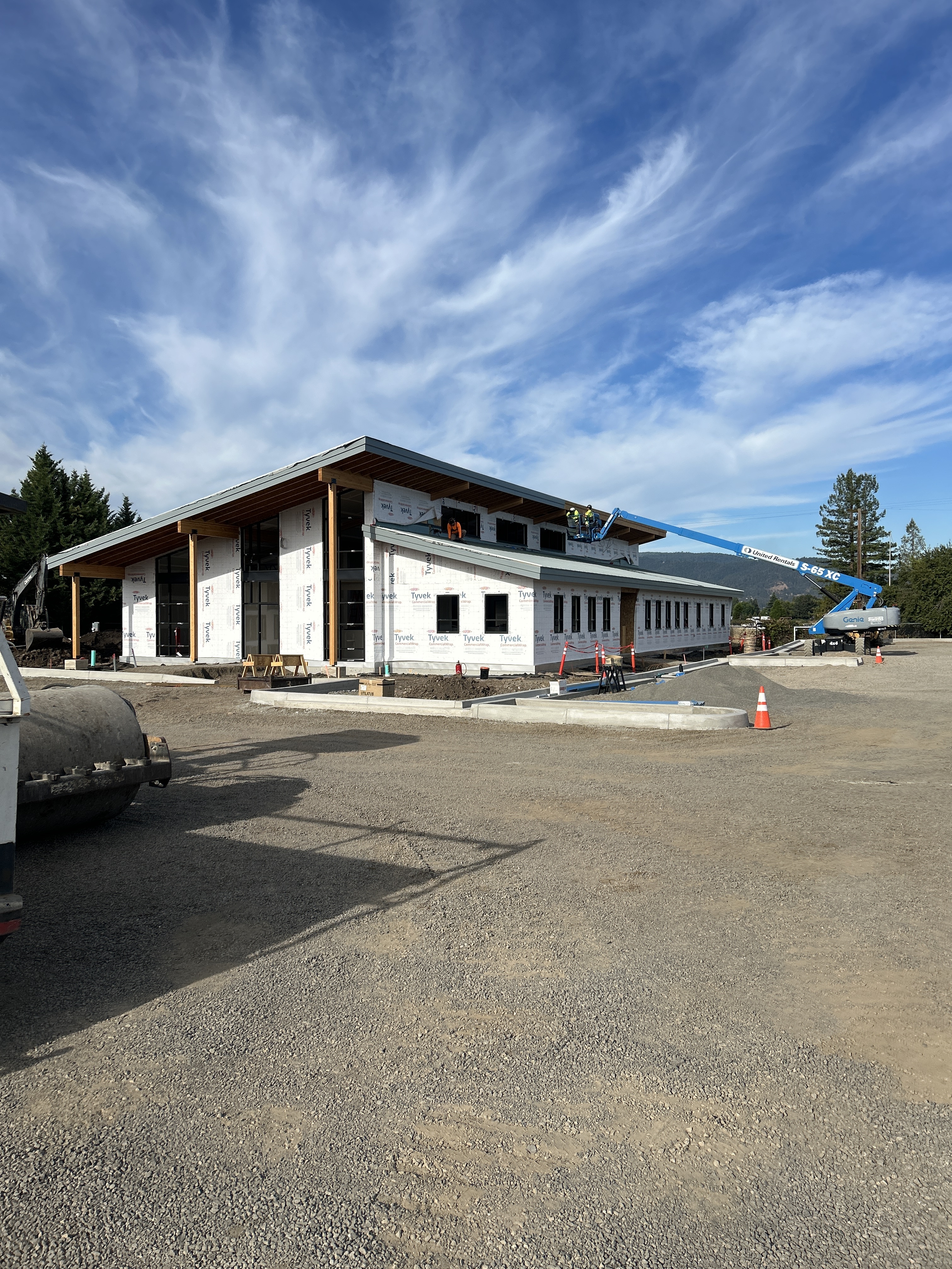Cartiva — showroom interior under construction