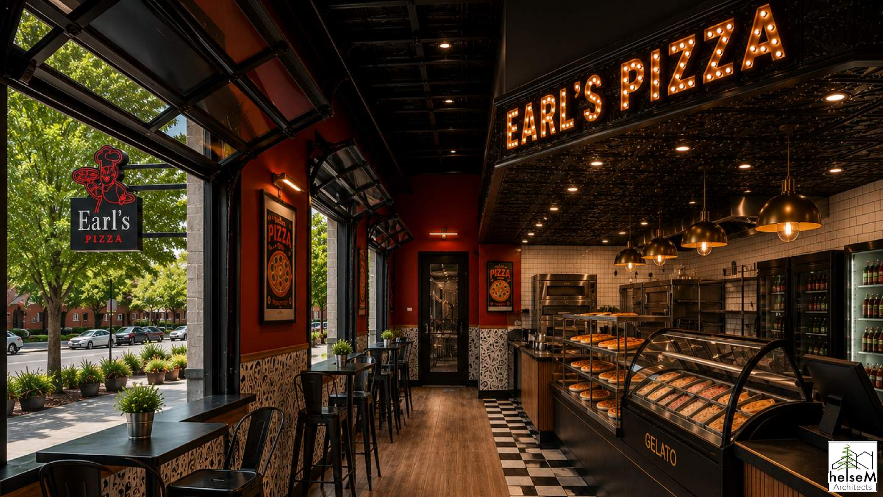 Earl's Pizza — Interior
