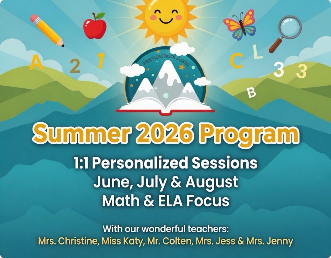 Summer 2026 Program - 1:1 Personalized Sessions in Math and ELA