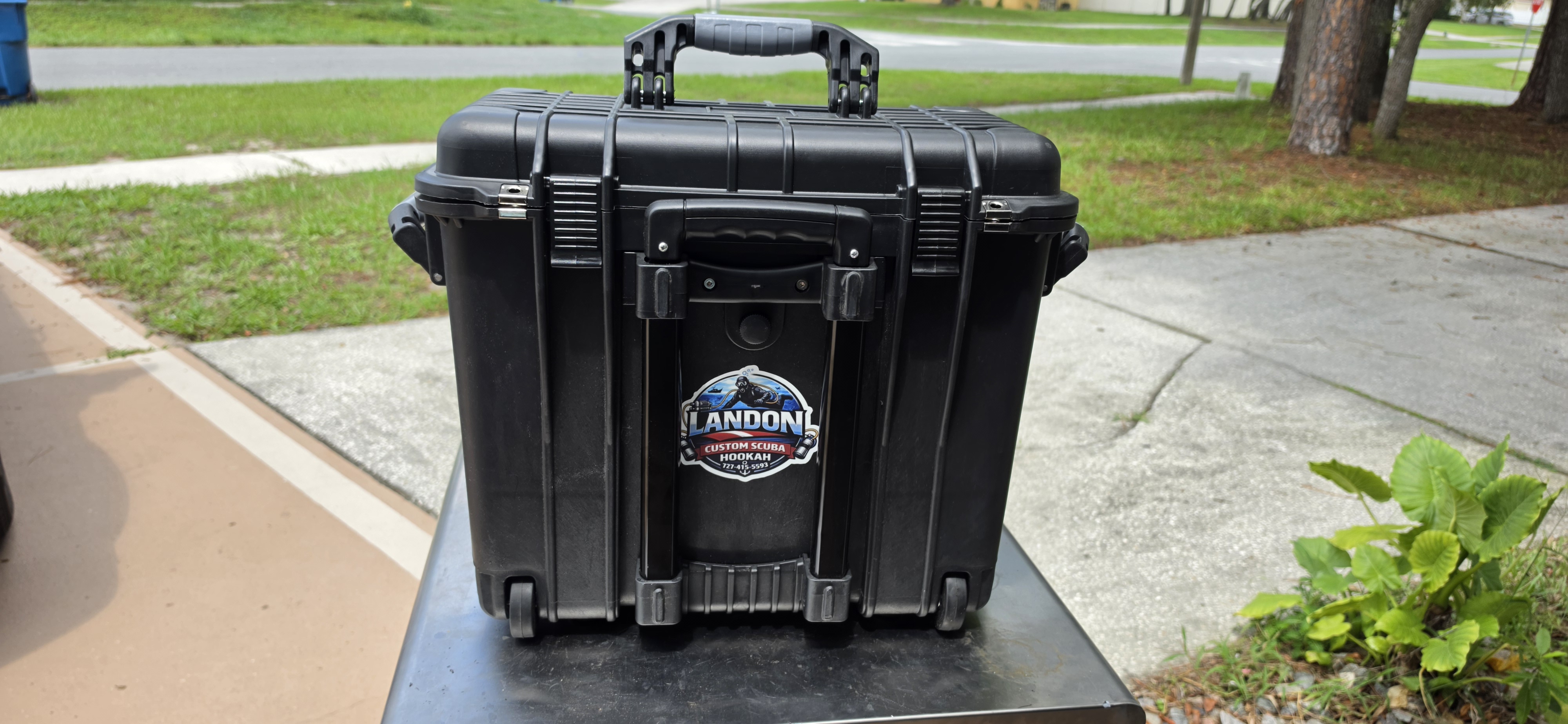 LDX-1200 Landon Custom Scuba Hookah 2-diver compressor system
