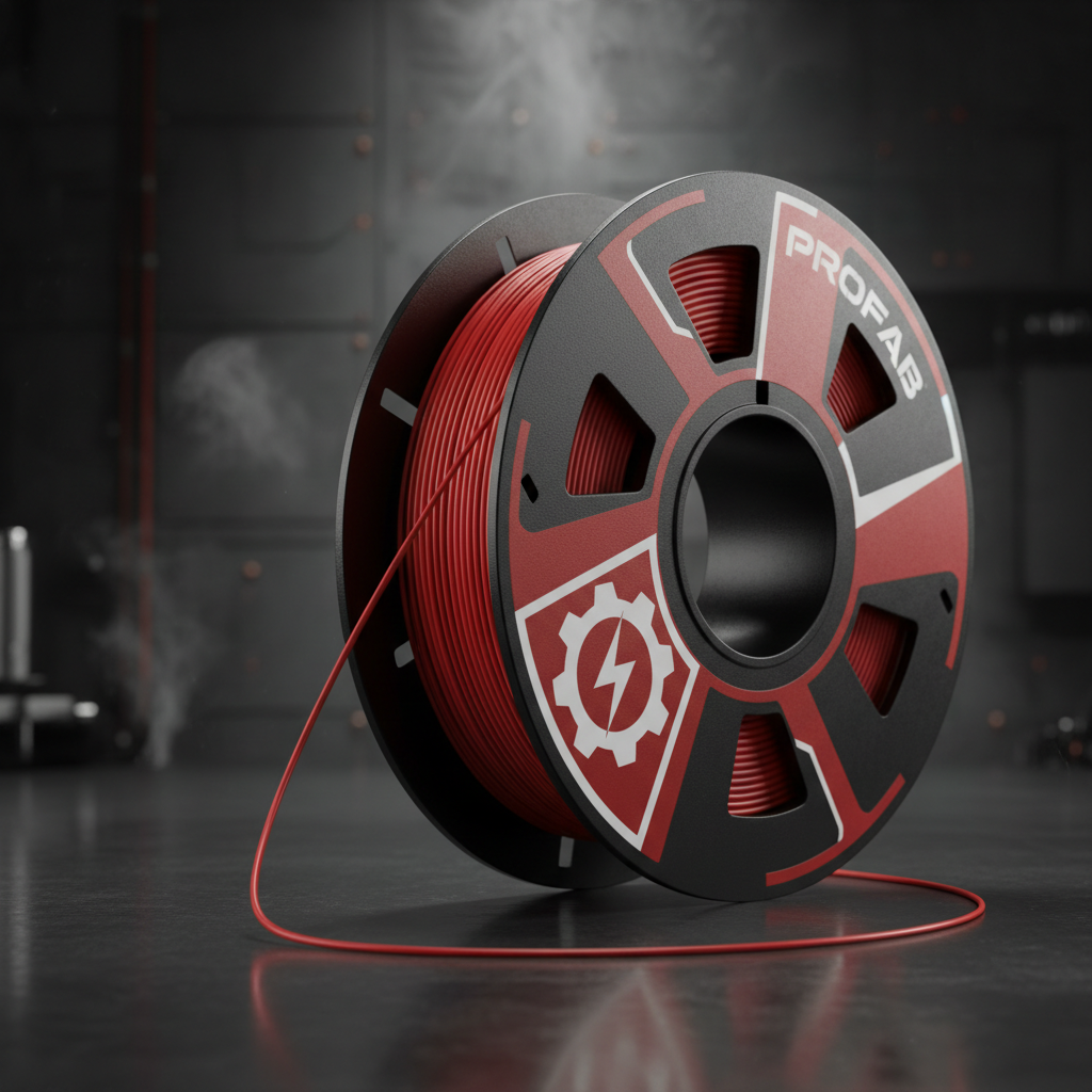 Premium 3D printing filament spool