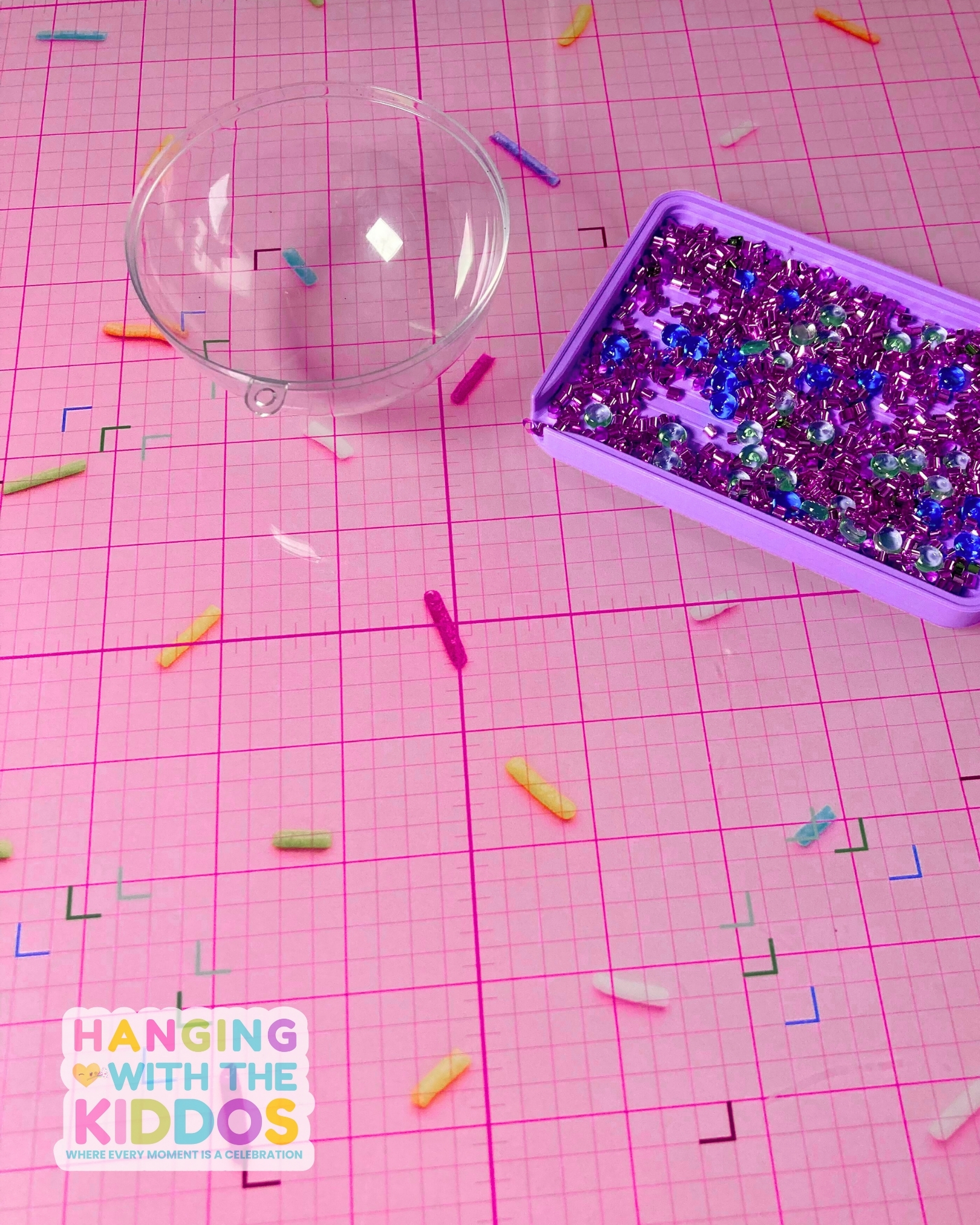 Ready for crafting—no more runaway beads