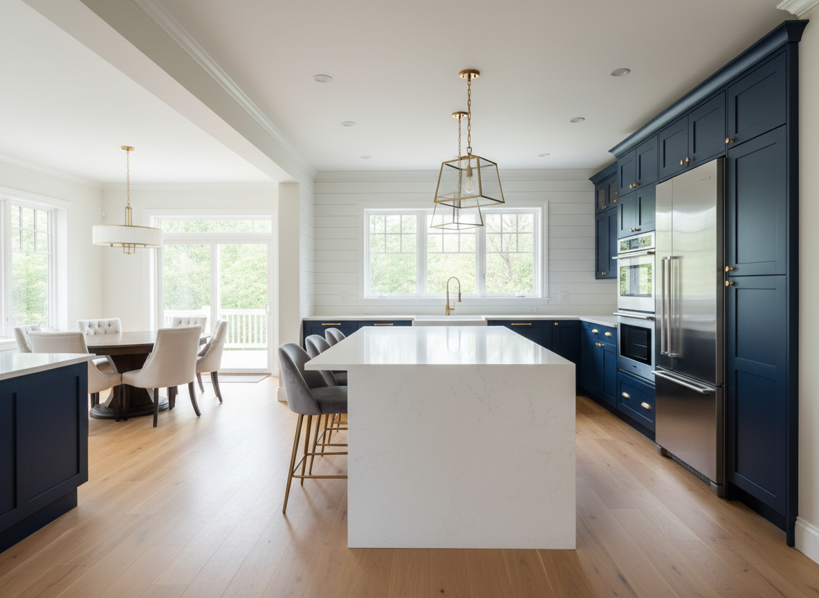 Open-Concept Kitchen & Dining - Ashburnham, MA