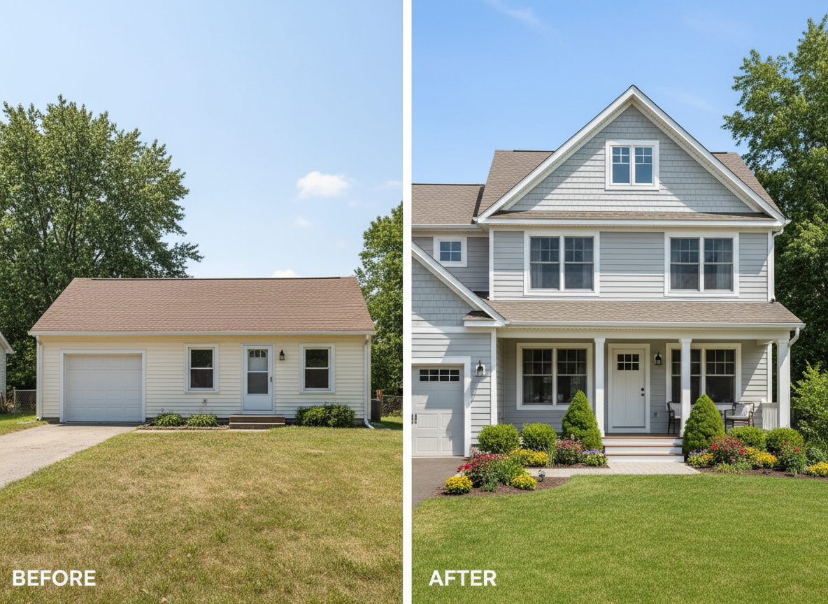 Second-Story Addition - Leominster, MA