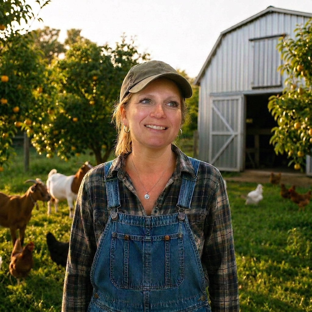 Tara Brockett, founder of Homestead Harvest in Lithia, Florida