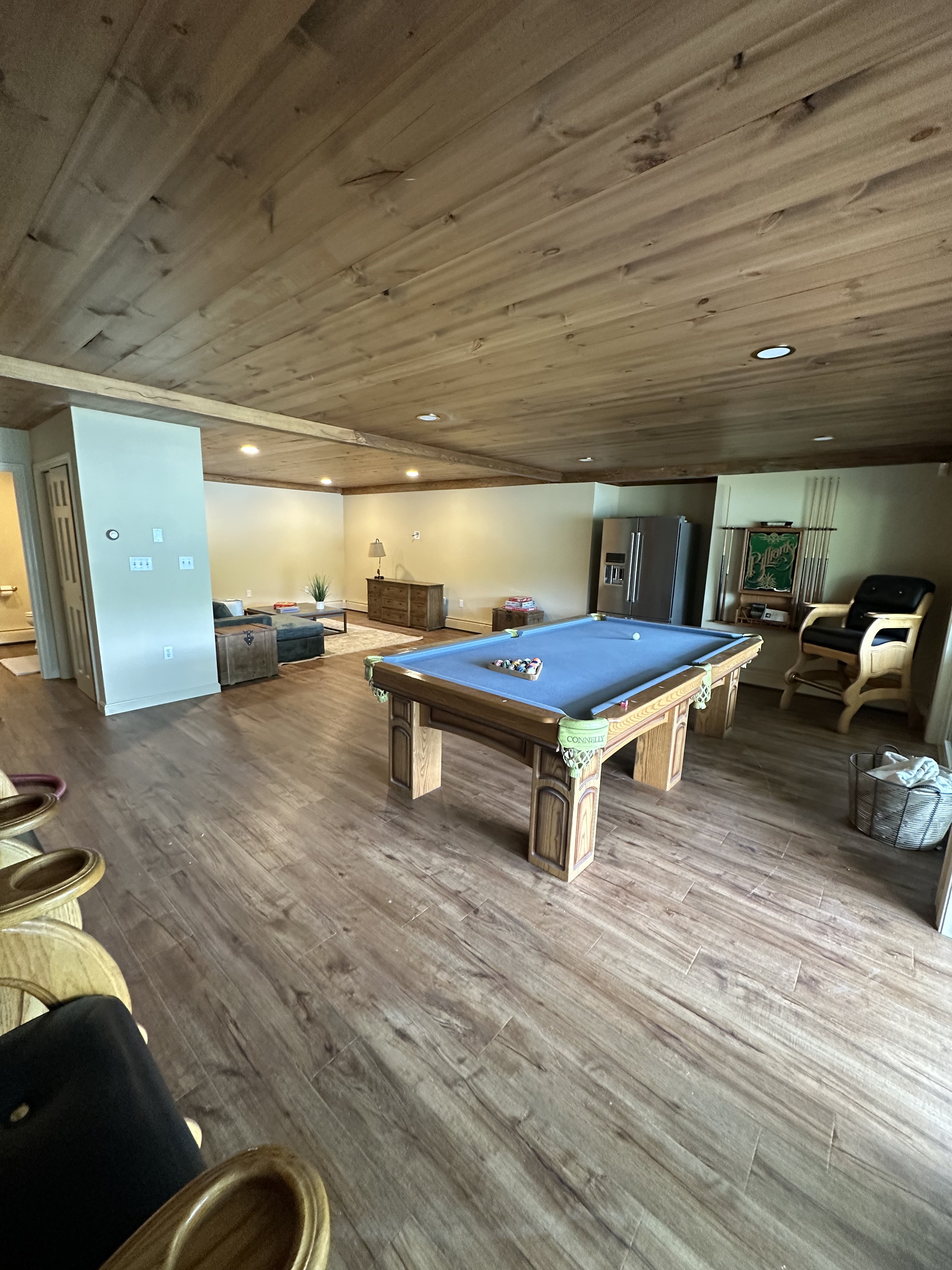 Lower level game room