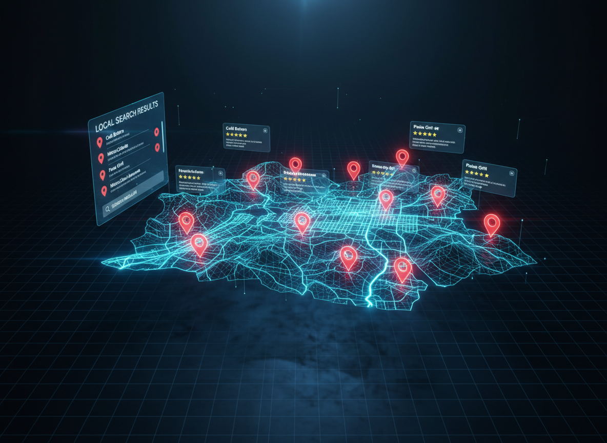 SEO Local Medellín mapa Google Business Profile
