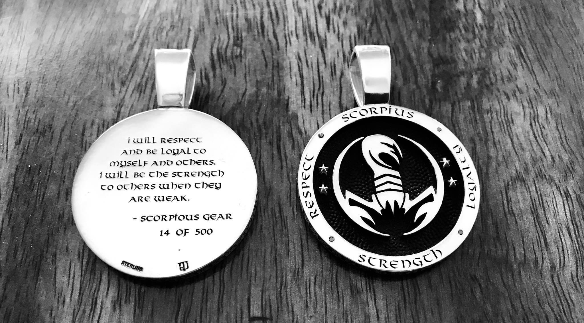Scorpius Medallion Pendant — Limited Edition