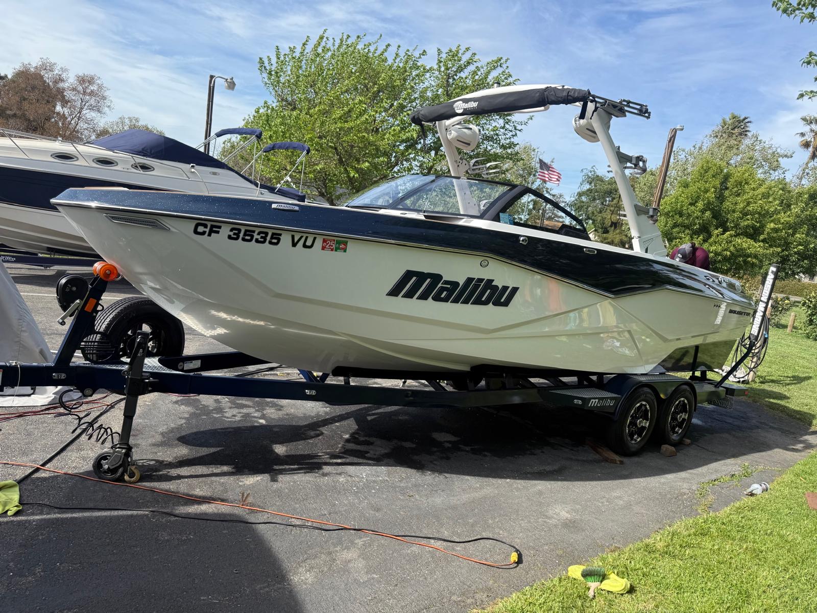 Malibu wakeboard boat - full detail and ceramic protection