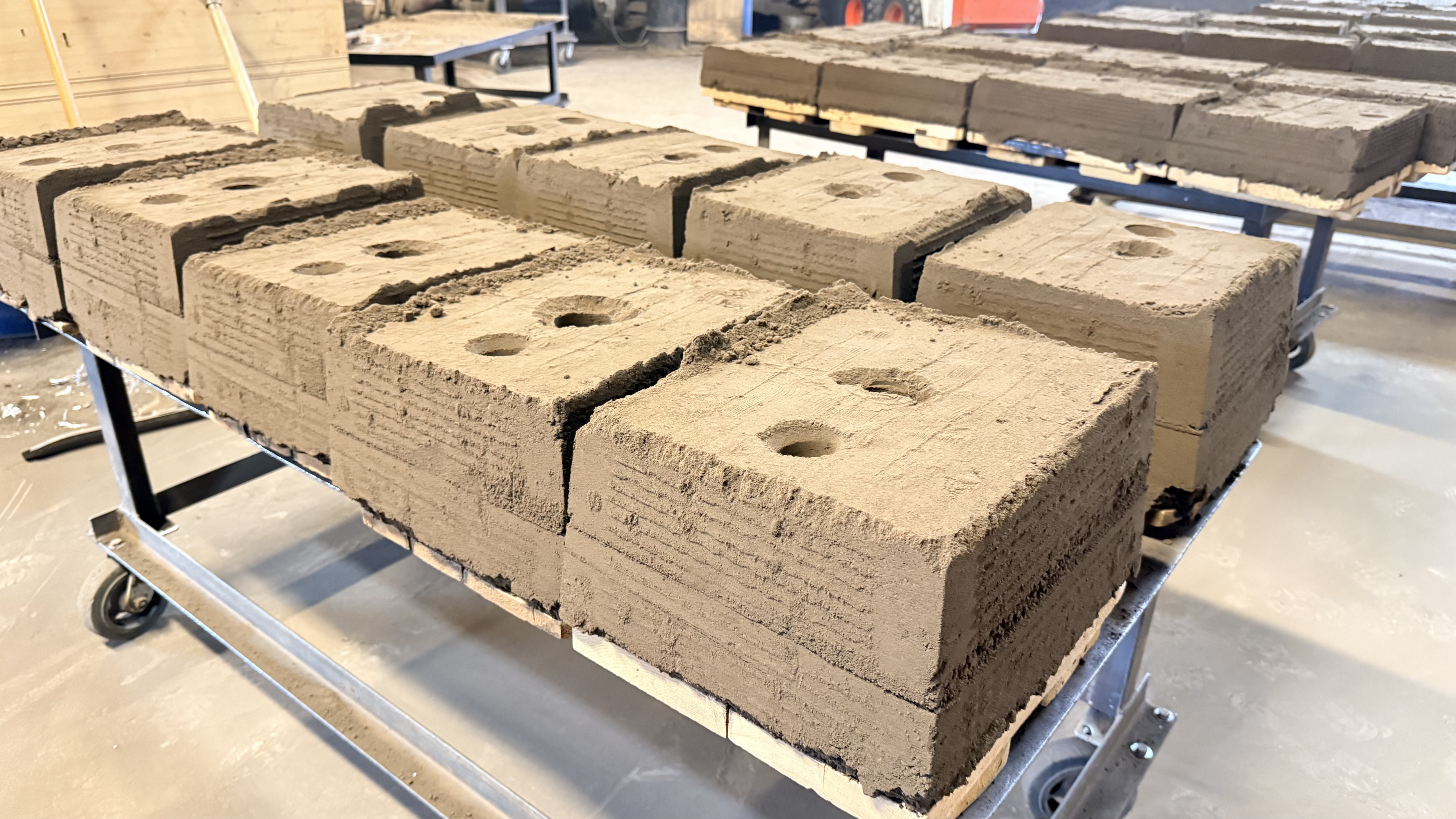 Sand casting molds