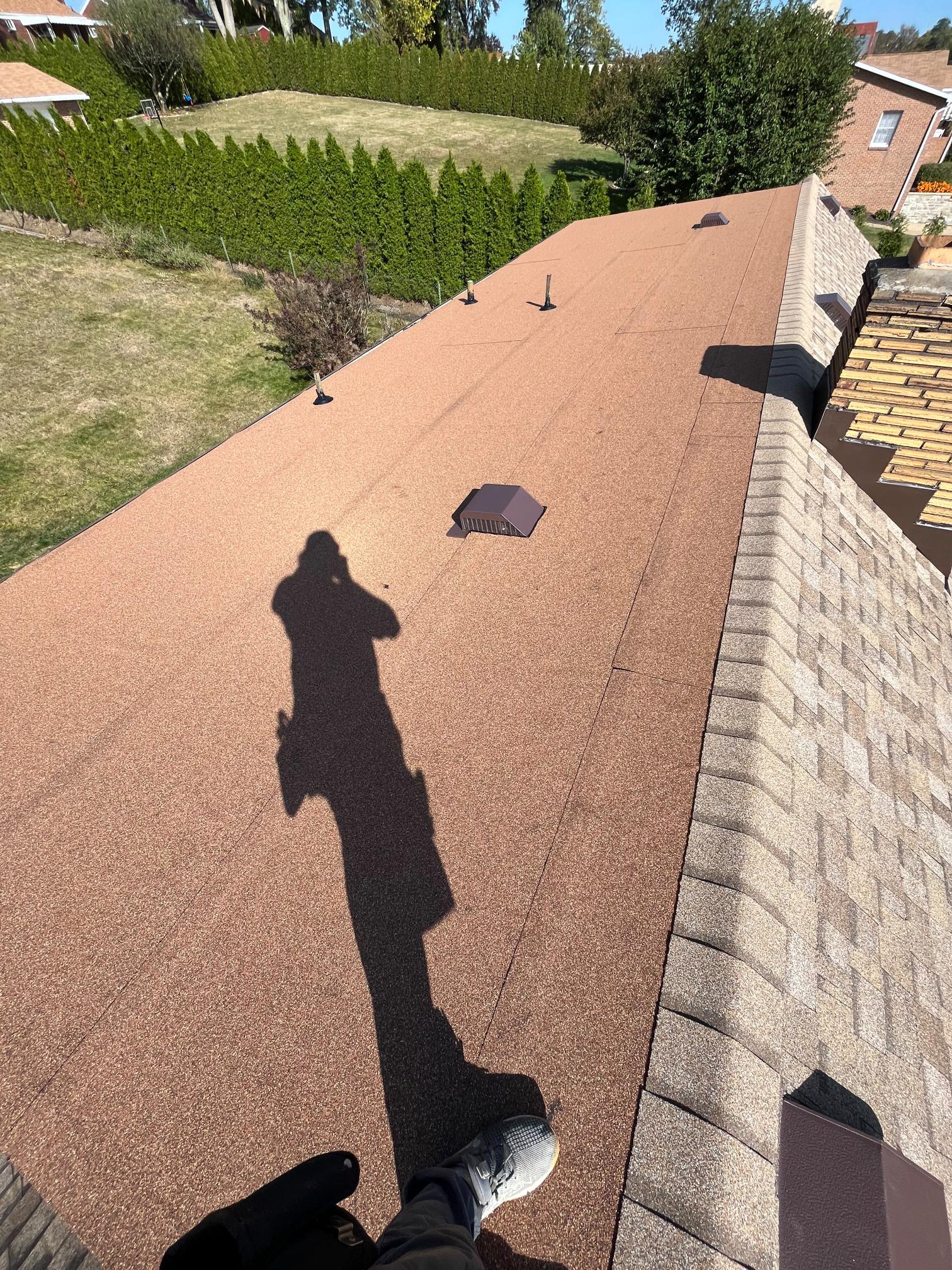 Completed flat roof with vents Pittsburgh PA