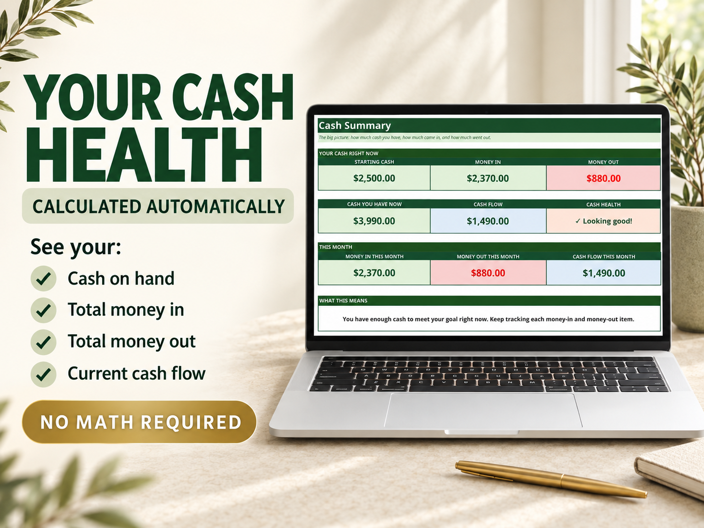 Cash Clarity Simple