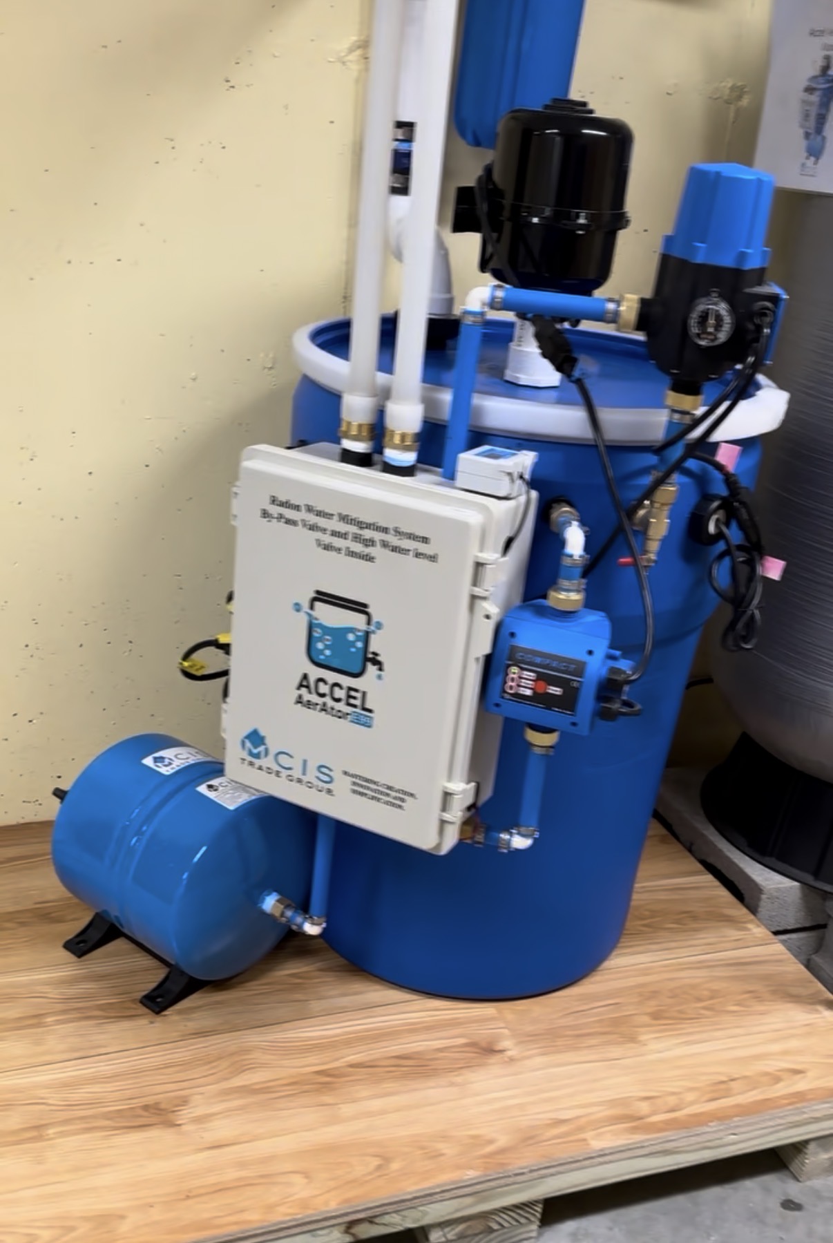 Accel-Aerator E99 complete installation — MCIS Trade Group system