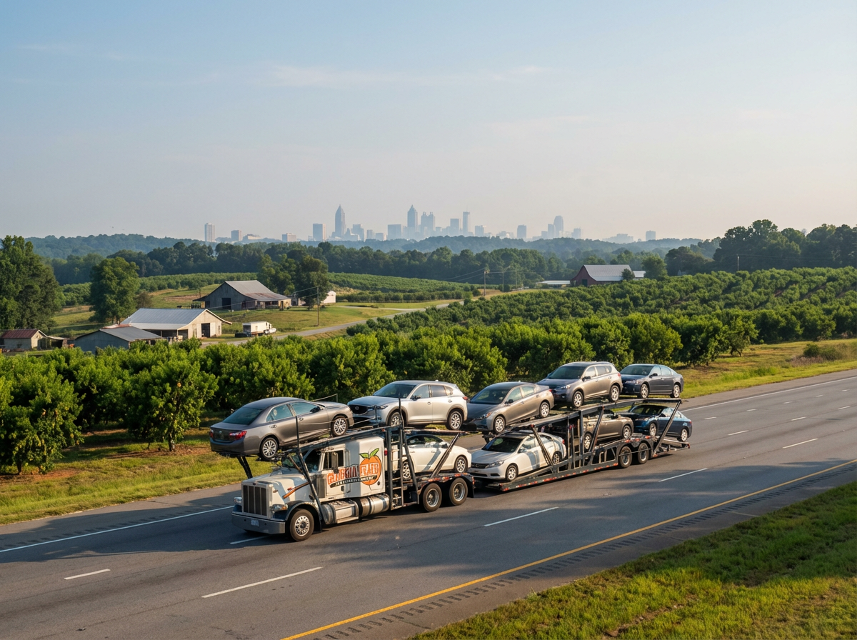 Georgia vehicle transport service - car shipping to Atlanta Savannah Augusta Macon
