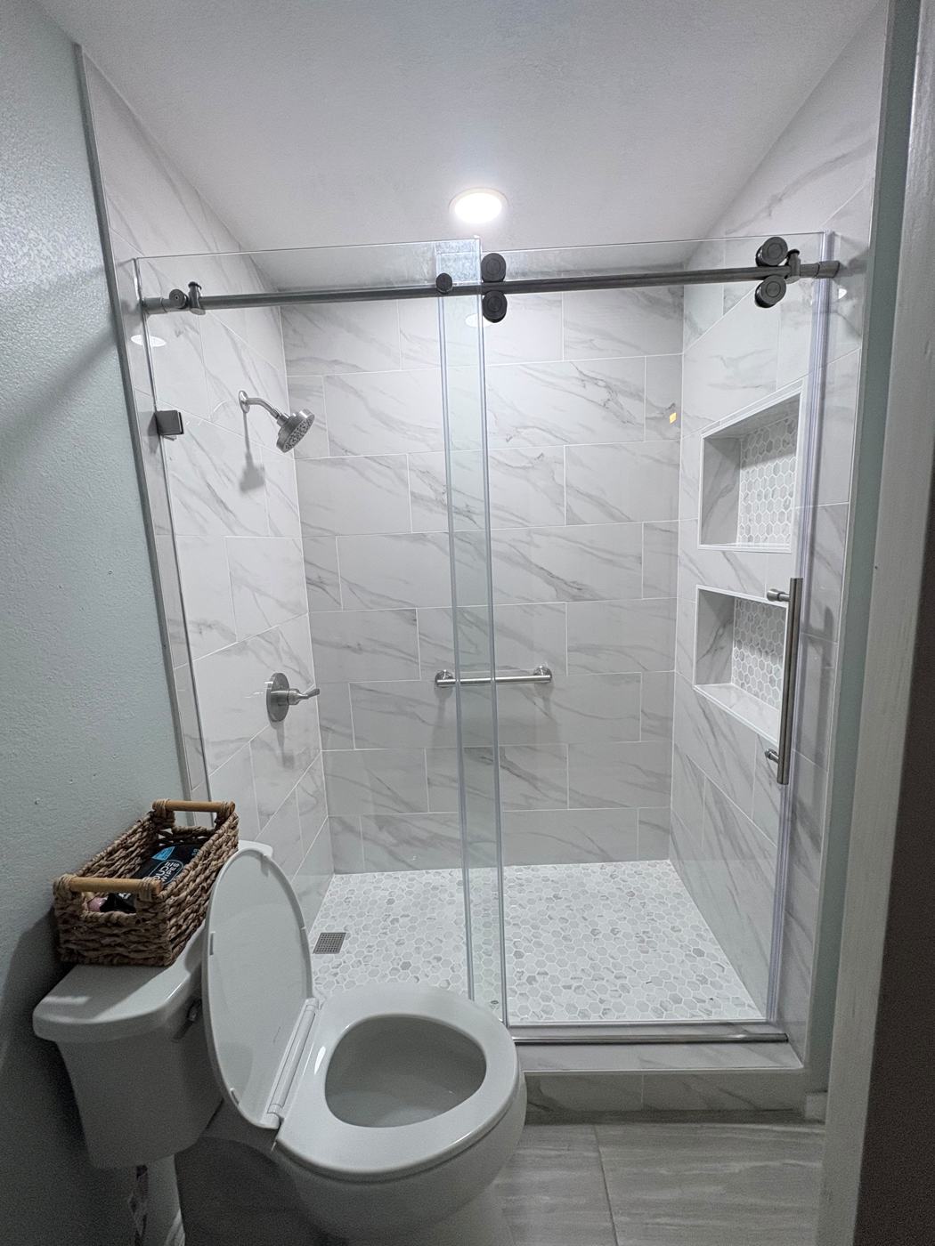 Tub-to-Shower Conversion - After