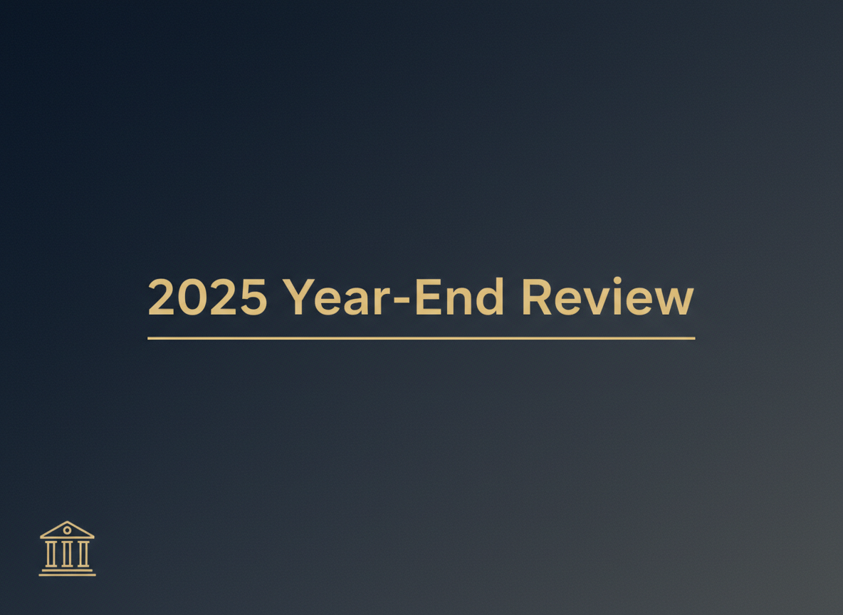 2025 Year-End Review header image