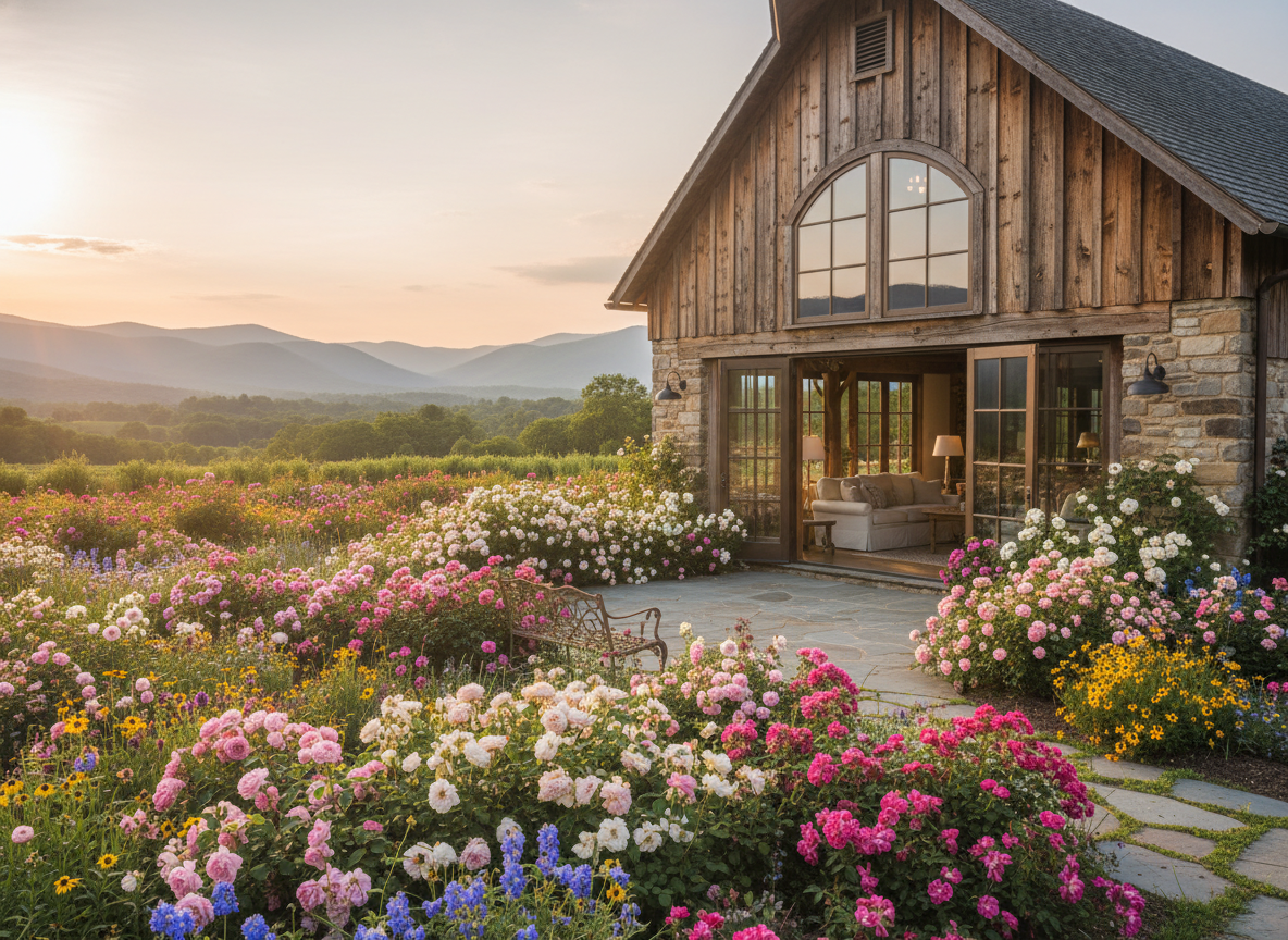 Falling Run Flowers studio and farm
