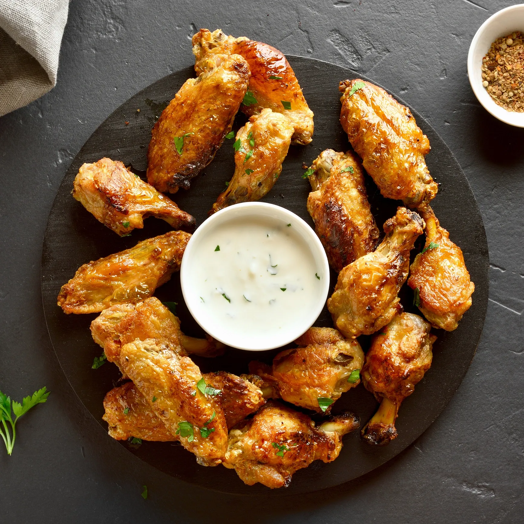 Wing Zing crispy wings