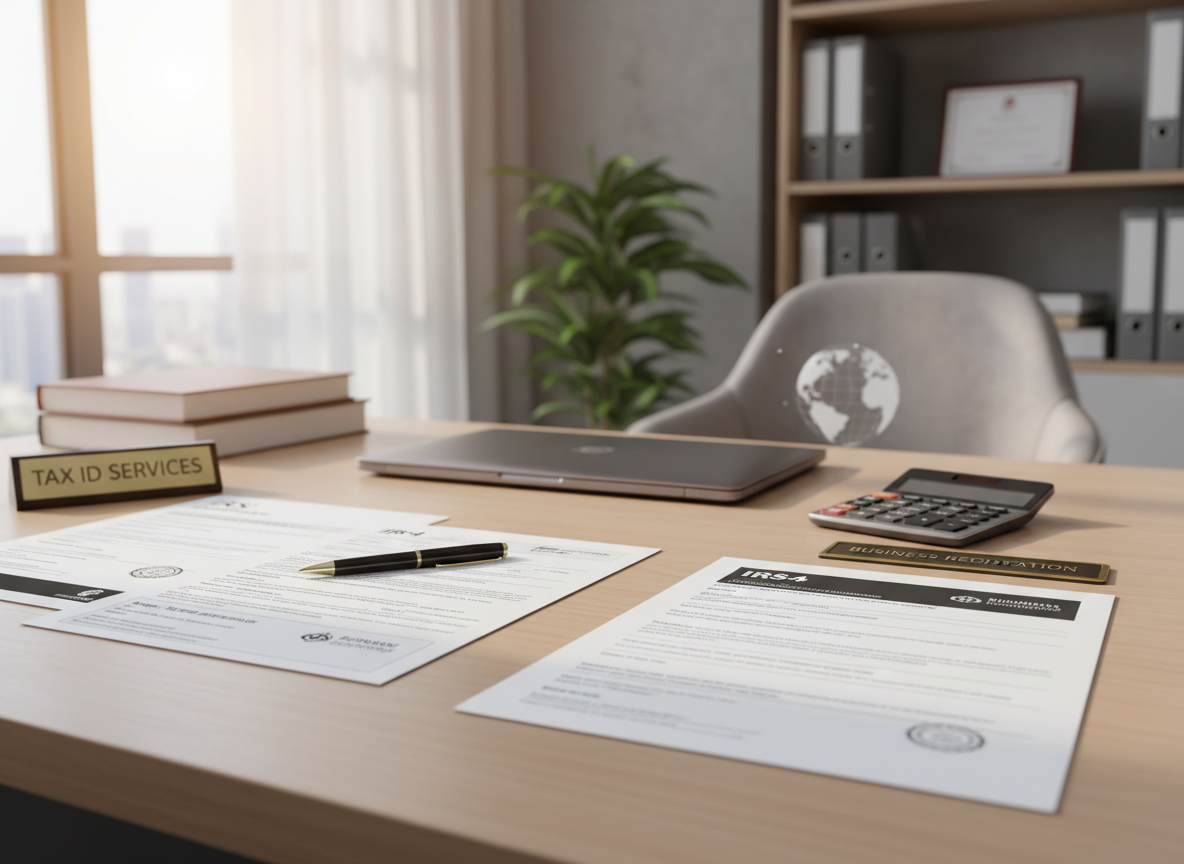 EIN registration and tax ID business documents