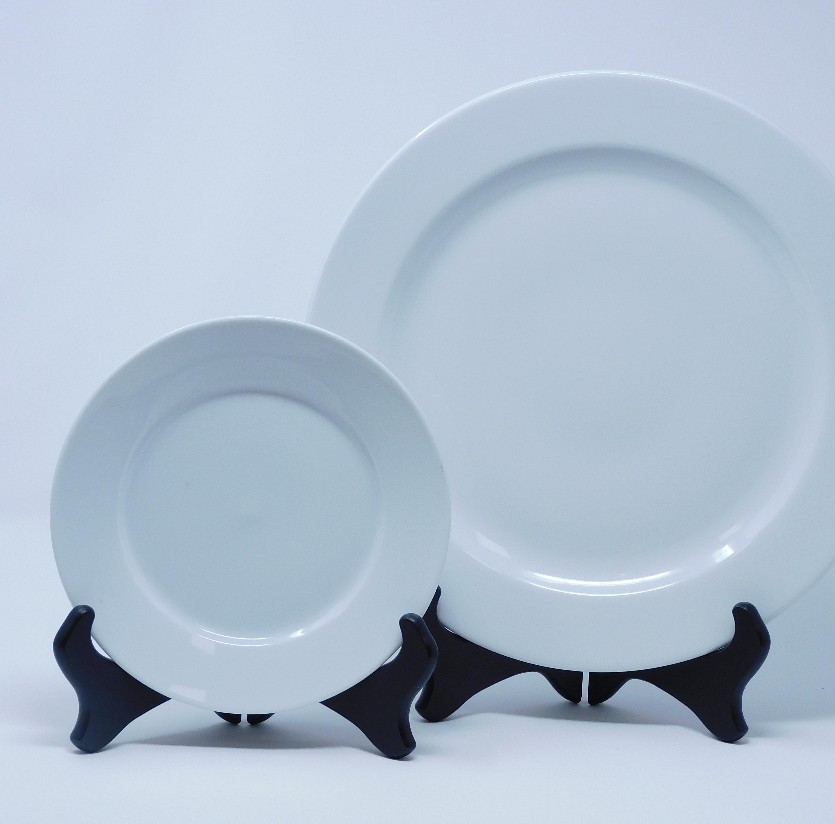White Ceramic Plates