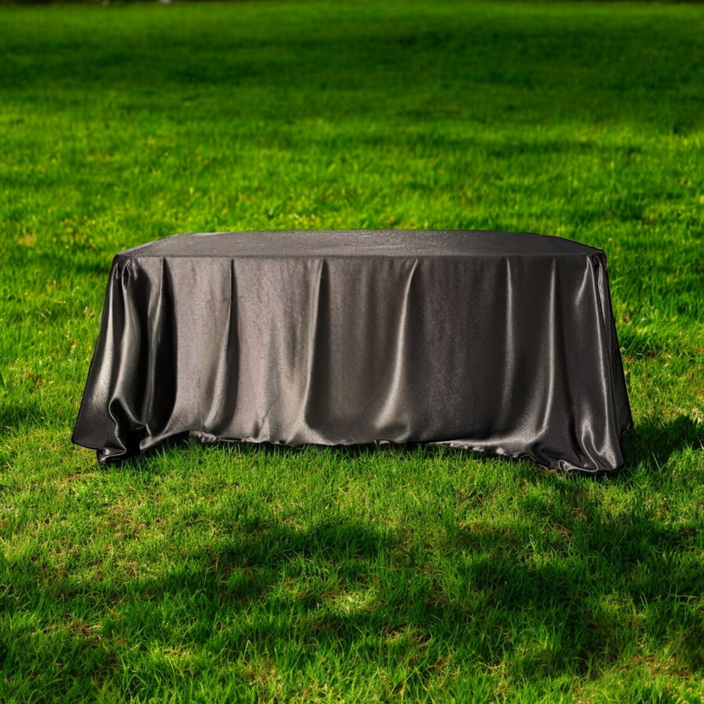 Rectangular Satin Tablecloth 8ft