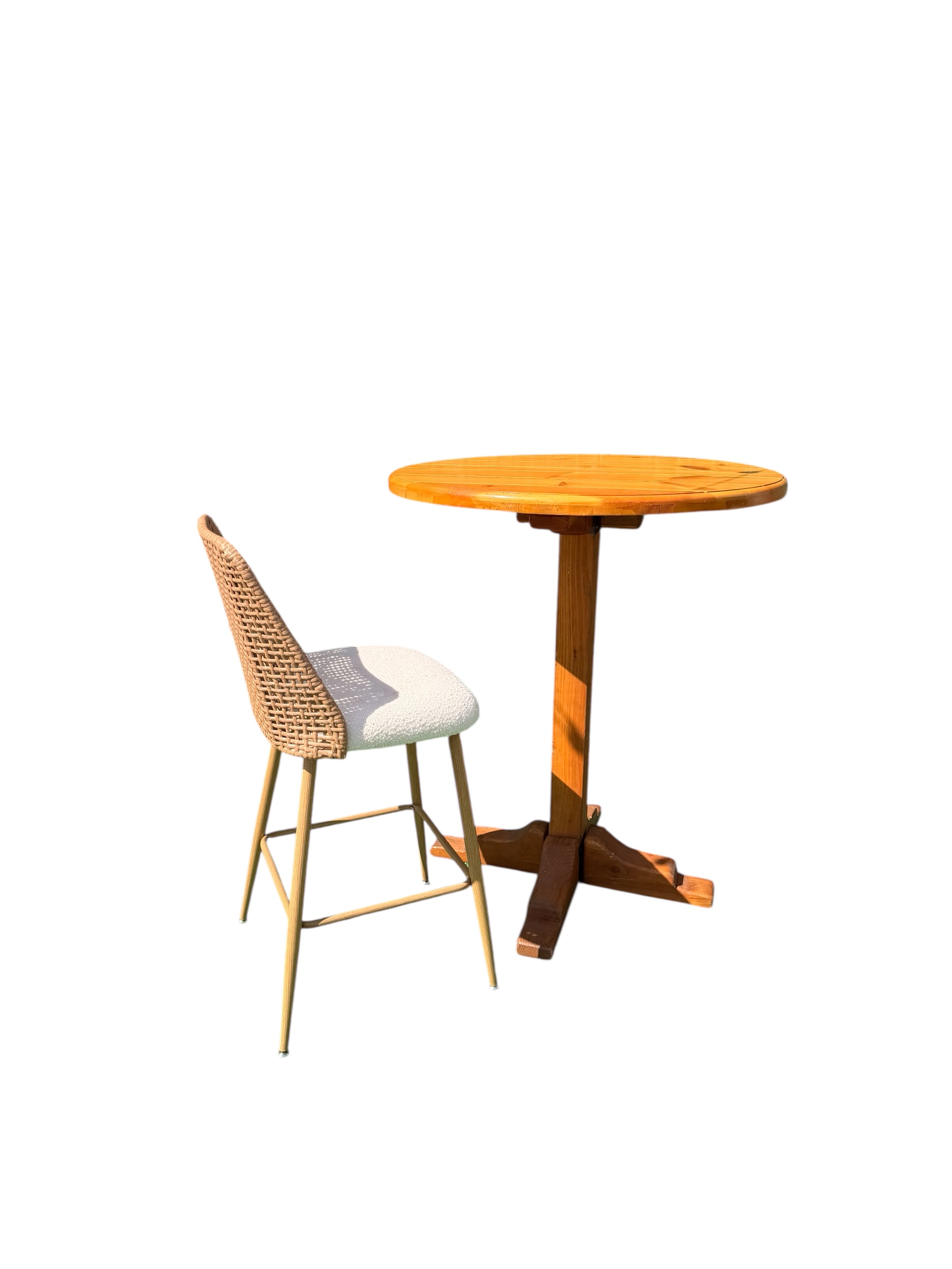 Nice Rattan Bar Stool