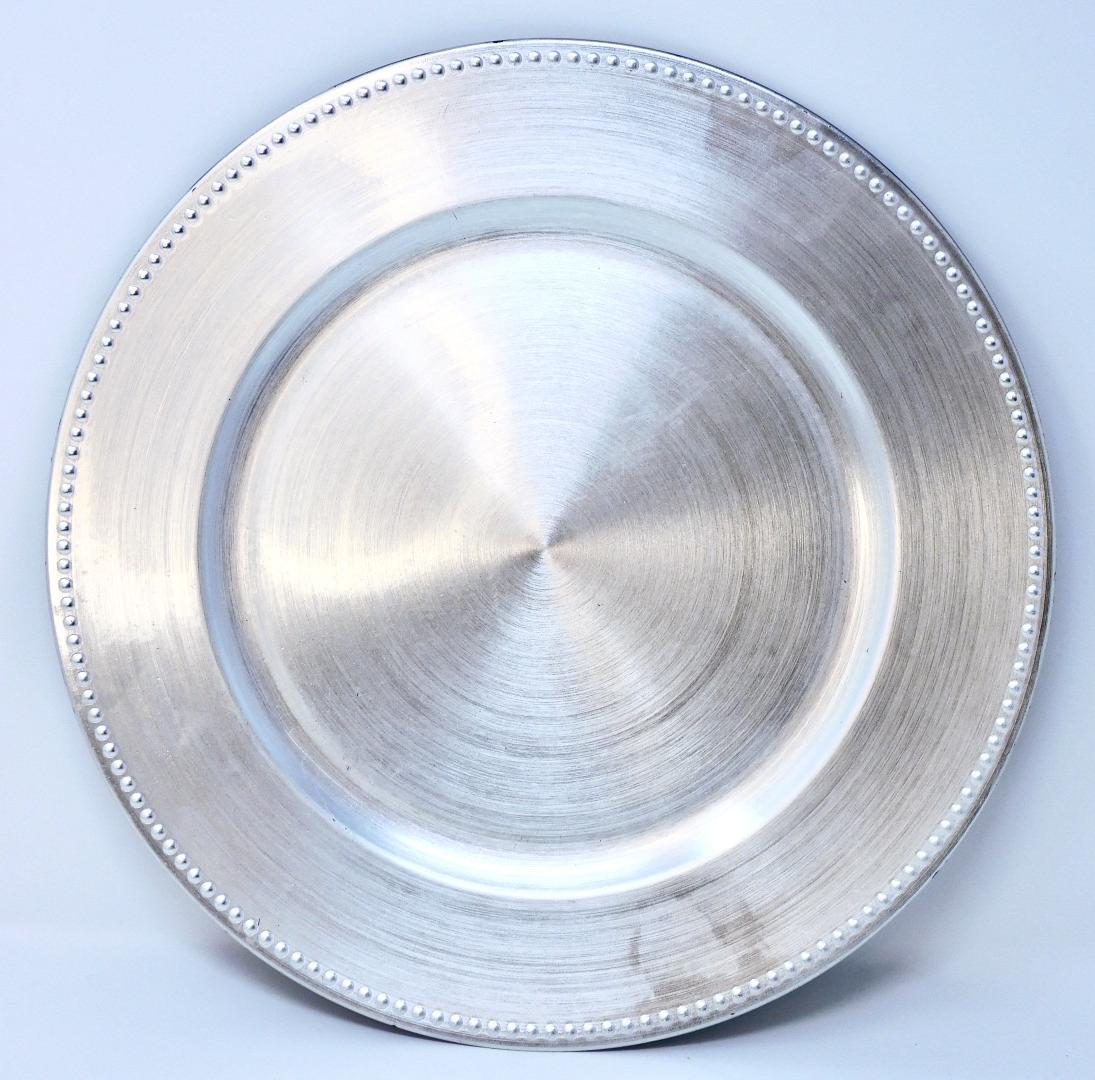 Silver Charger Plate