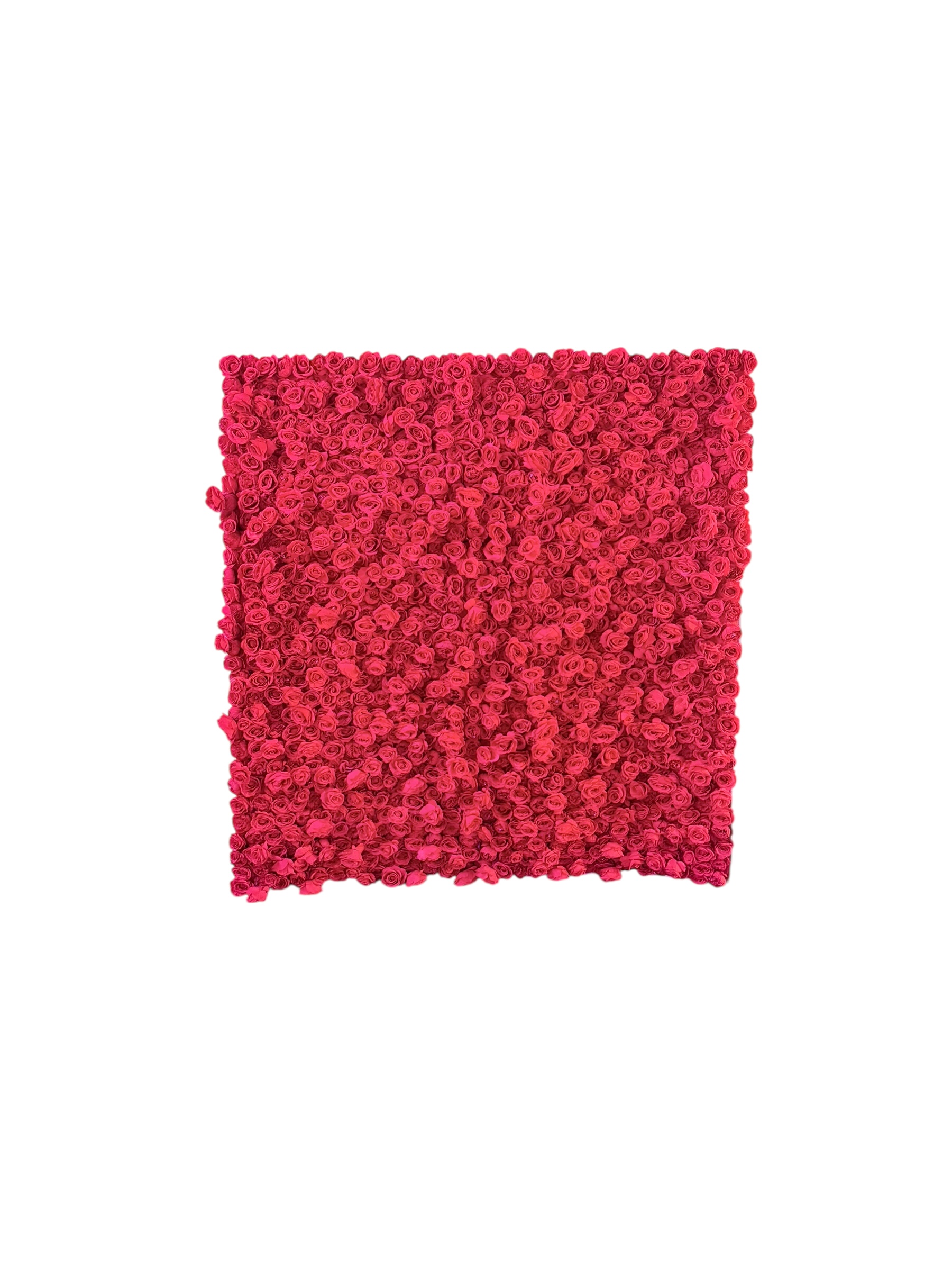 Flower Wall 8'x8' — Red