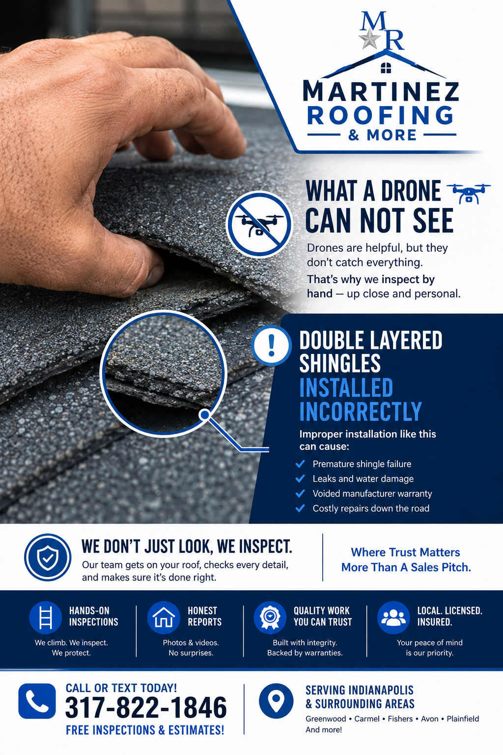 Free Roof Inspection — Martinez Roofing & More, Indianapolis