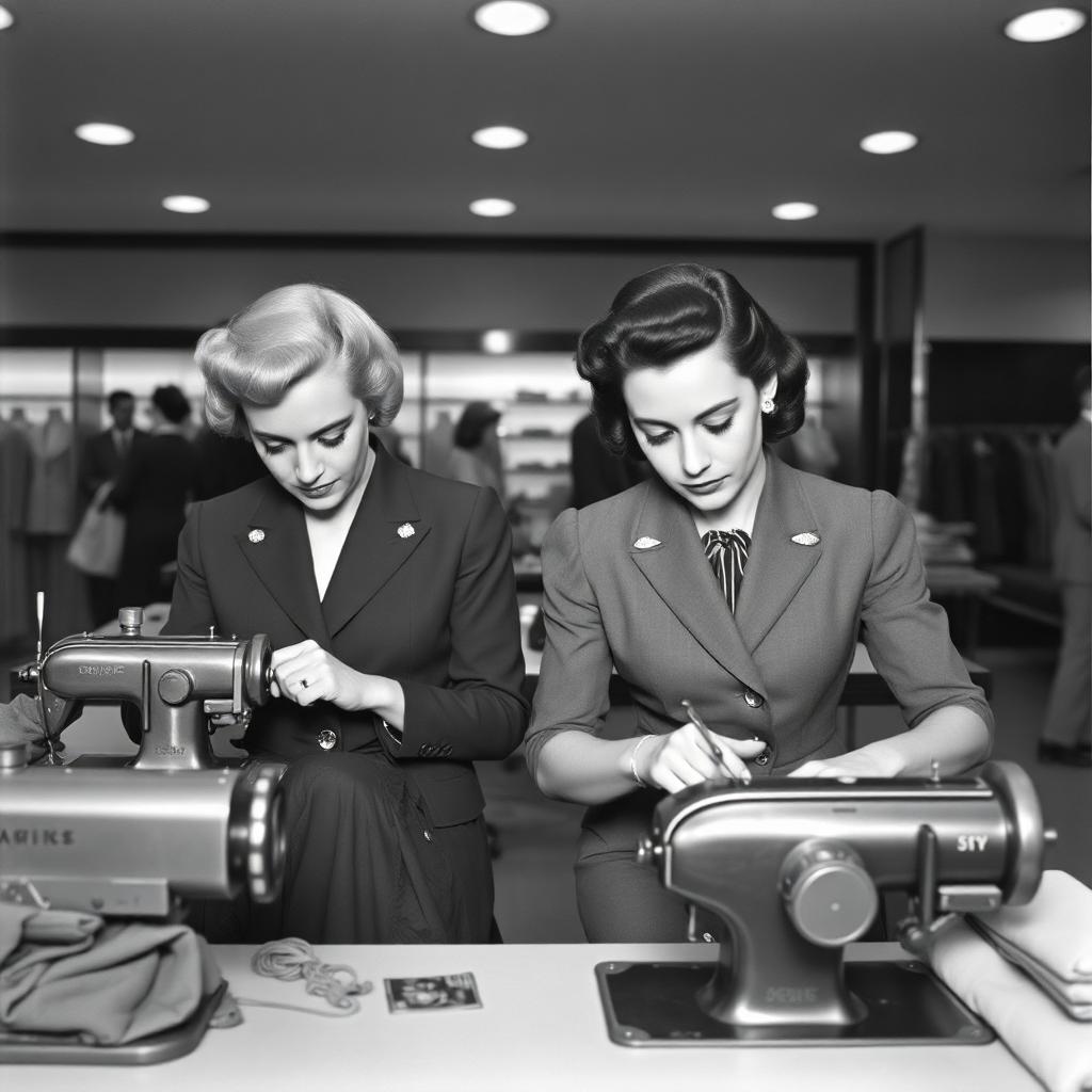 Steve Springer's great-grandmother — seamstress at Neiman Marcus in the 1930s