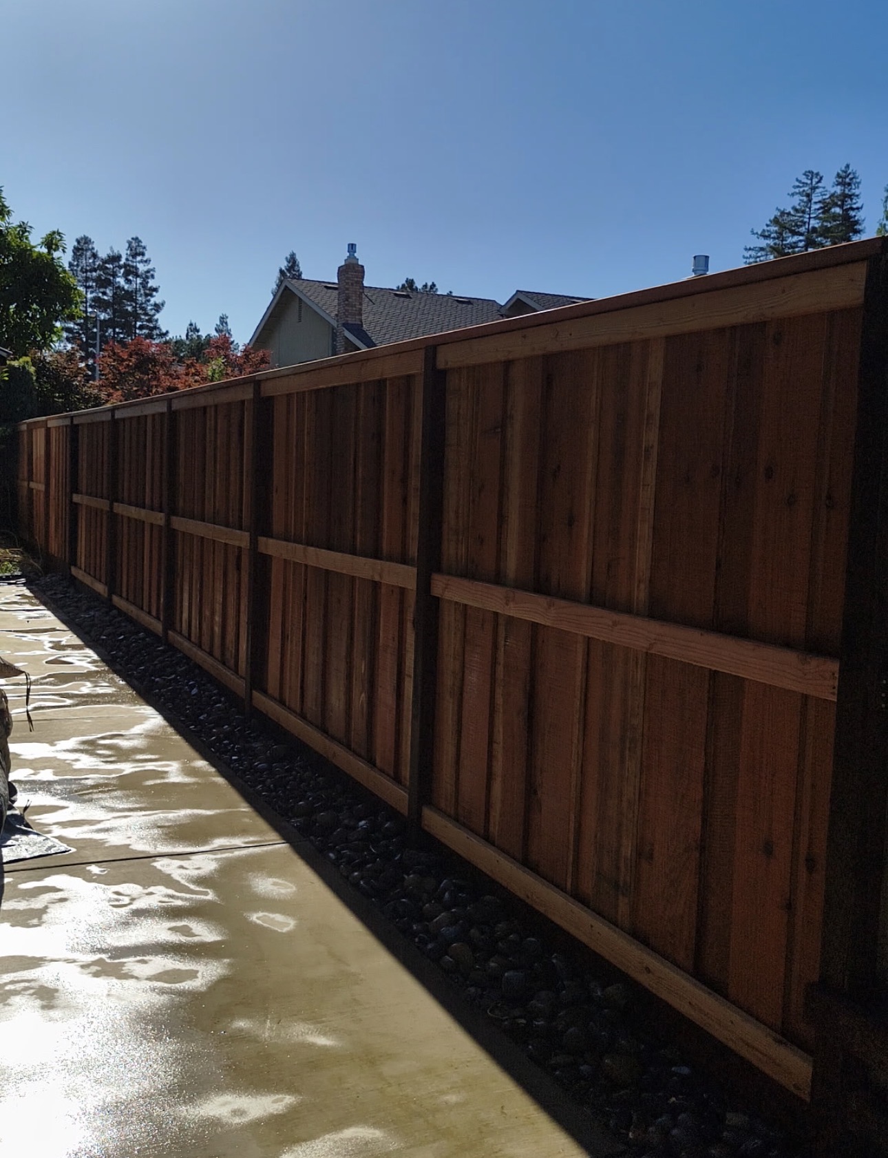 Two-story home exterior painting project in Central Valley