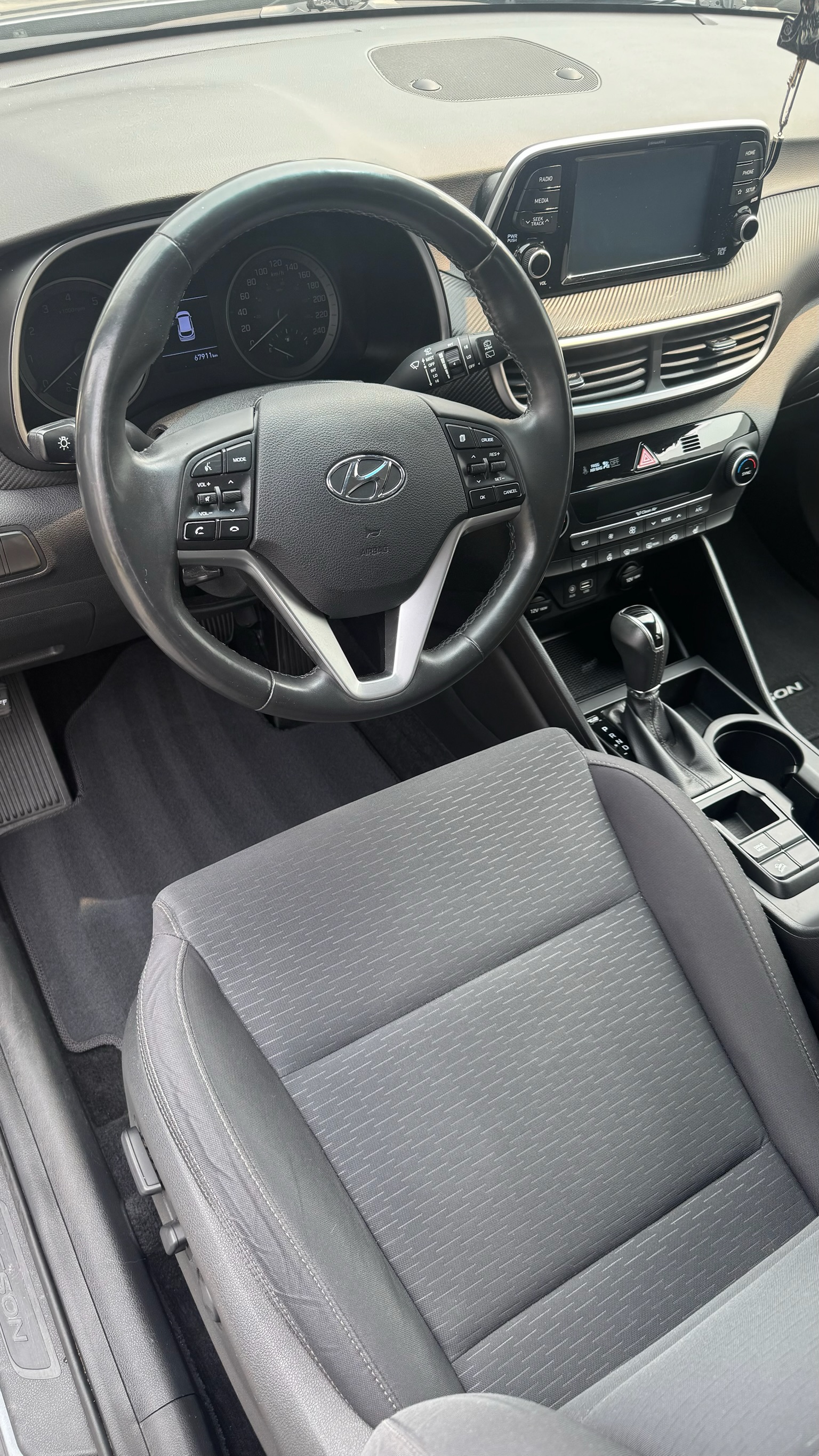 Après — Lavage Complet Intérieur — Hyundai Tucson
