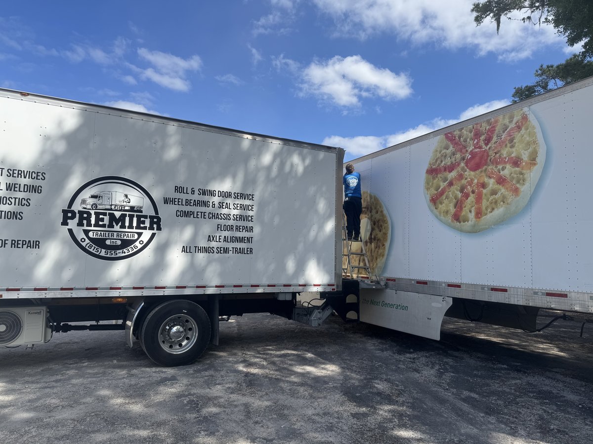 Premier Trailer Repair on-site work