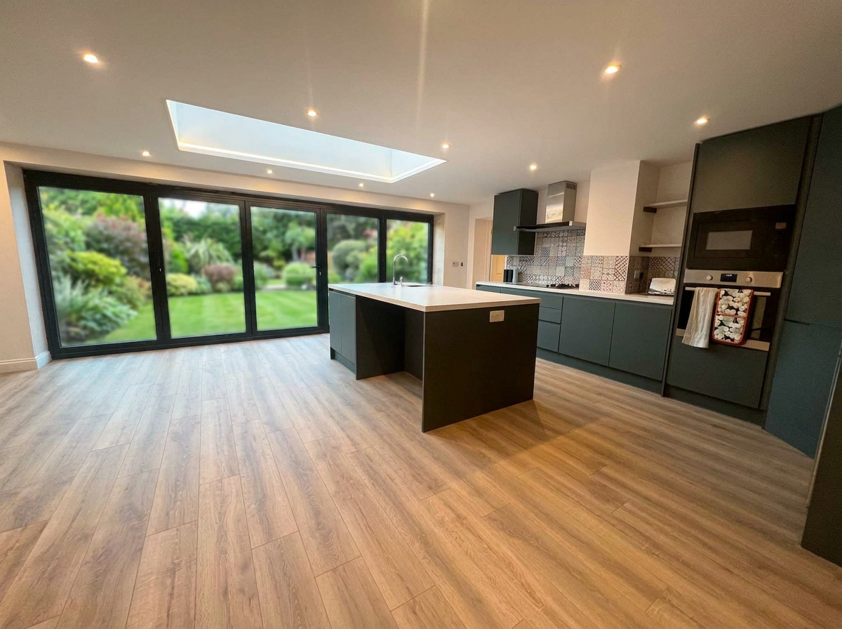 Rear Extension with Lantern Rooflight