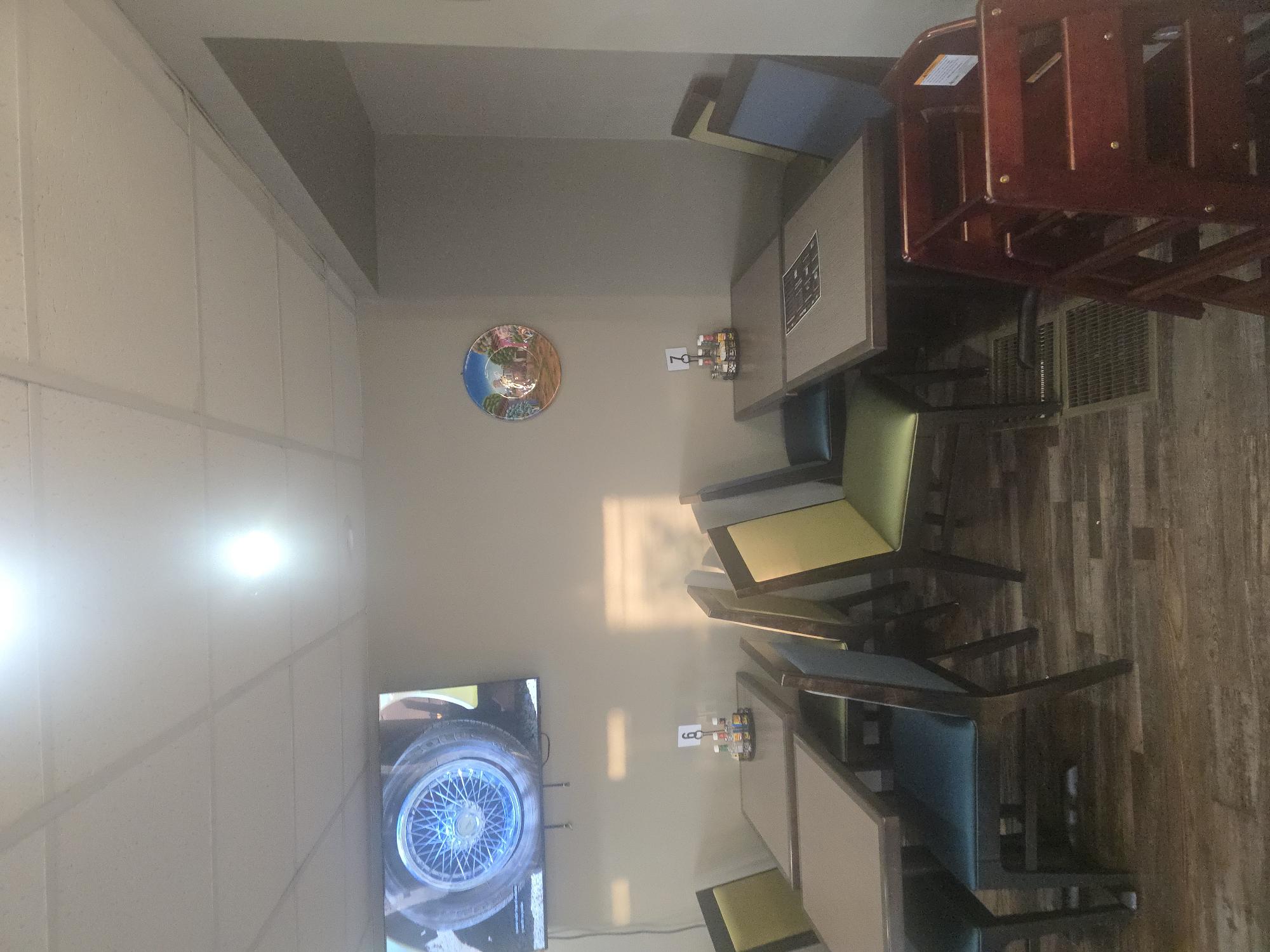 Gio's Mexican Food cozy dining room interior hardwood floors tables Lower Burrell PA