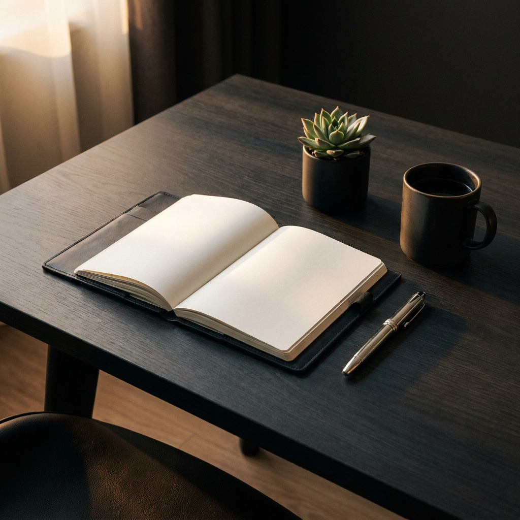 Professional branded workspace