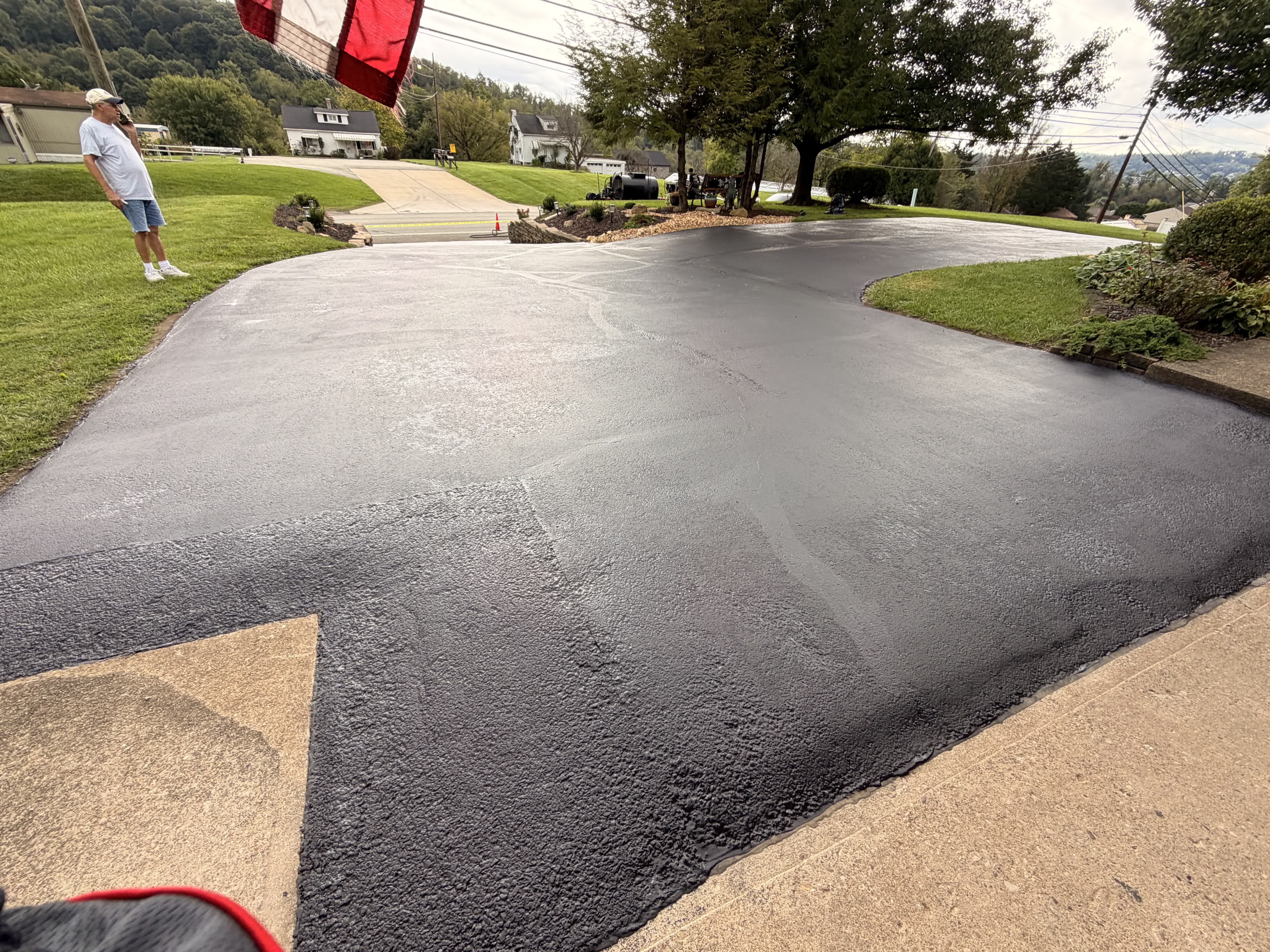 Metzger Sealcoating project 9