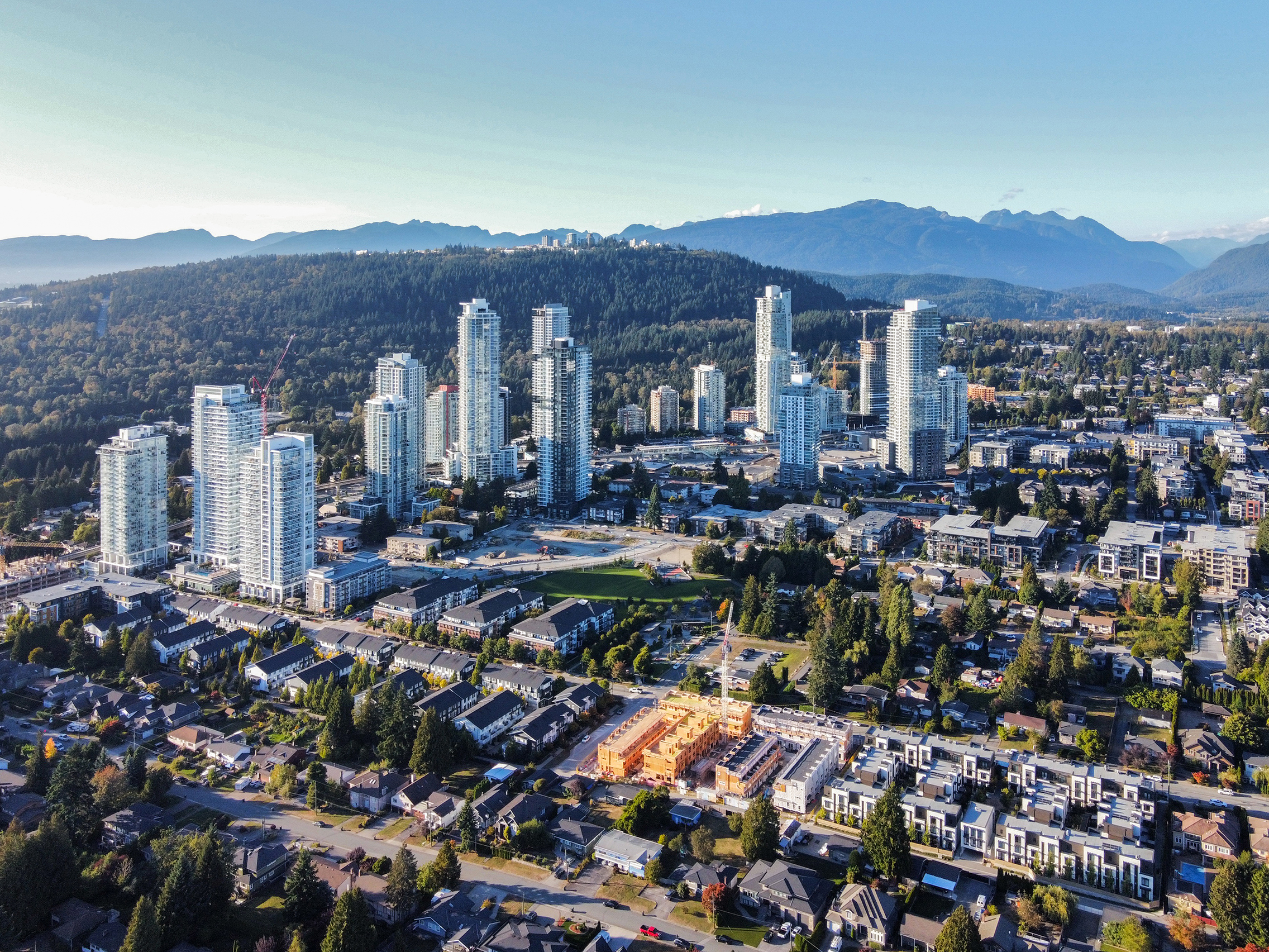 Burquitlam neighbourhood in Coquitlam, BC
