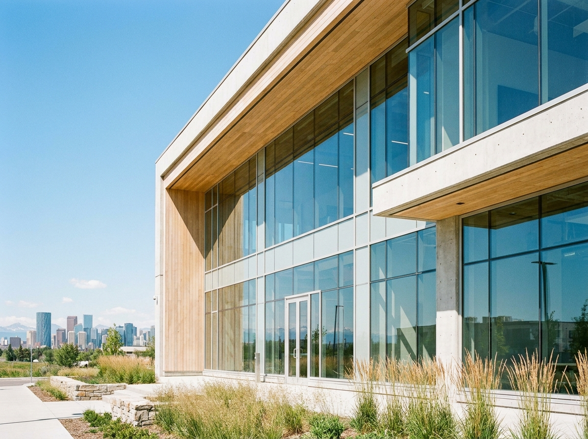 Commercial construction project in Calgary by APX Construction