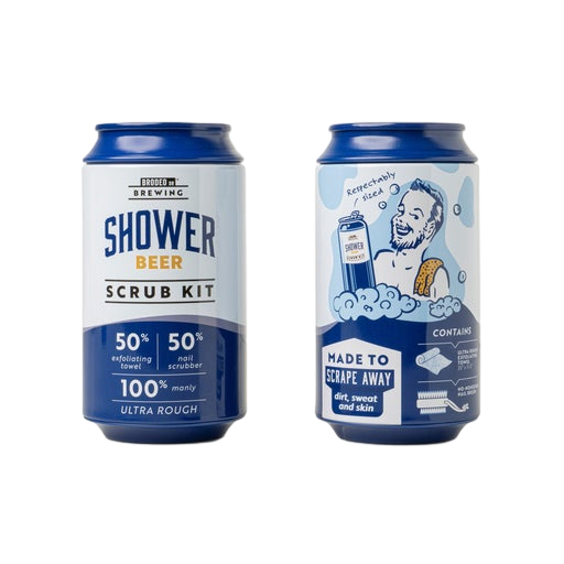Shower Beer Scrub Kit