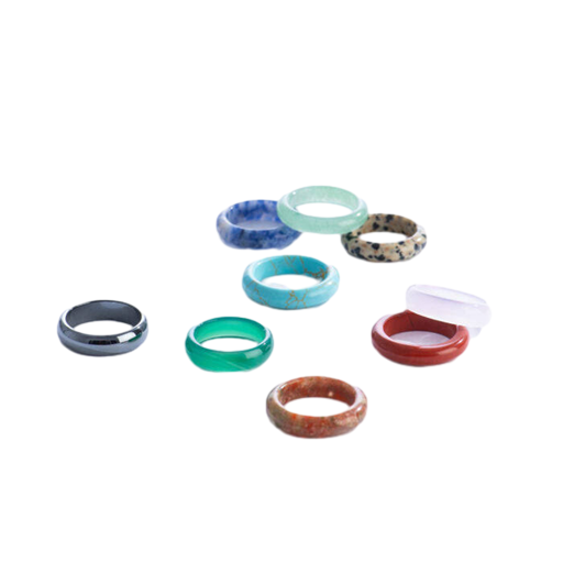 Gemstone Stacking Rings