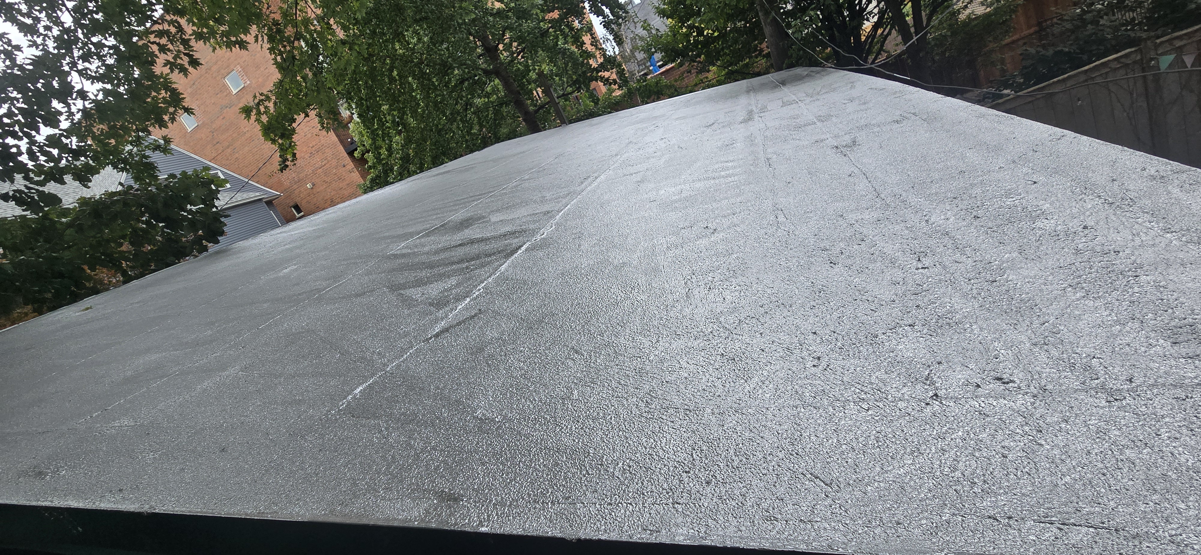 After: Flat Roof Maintenance & Elastomeric Coating