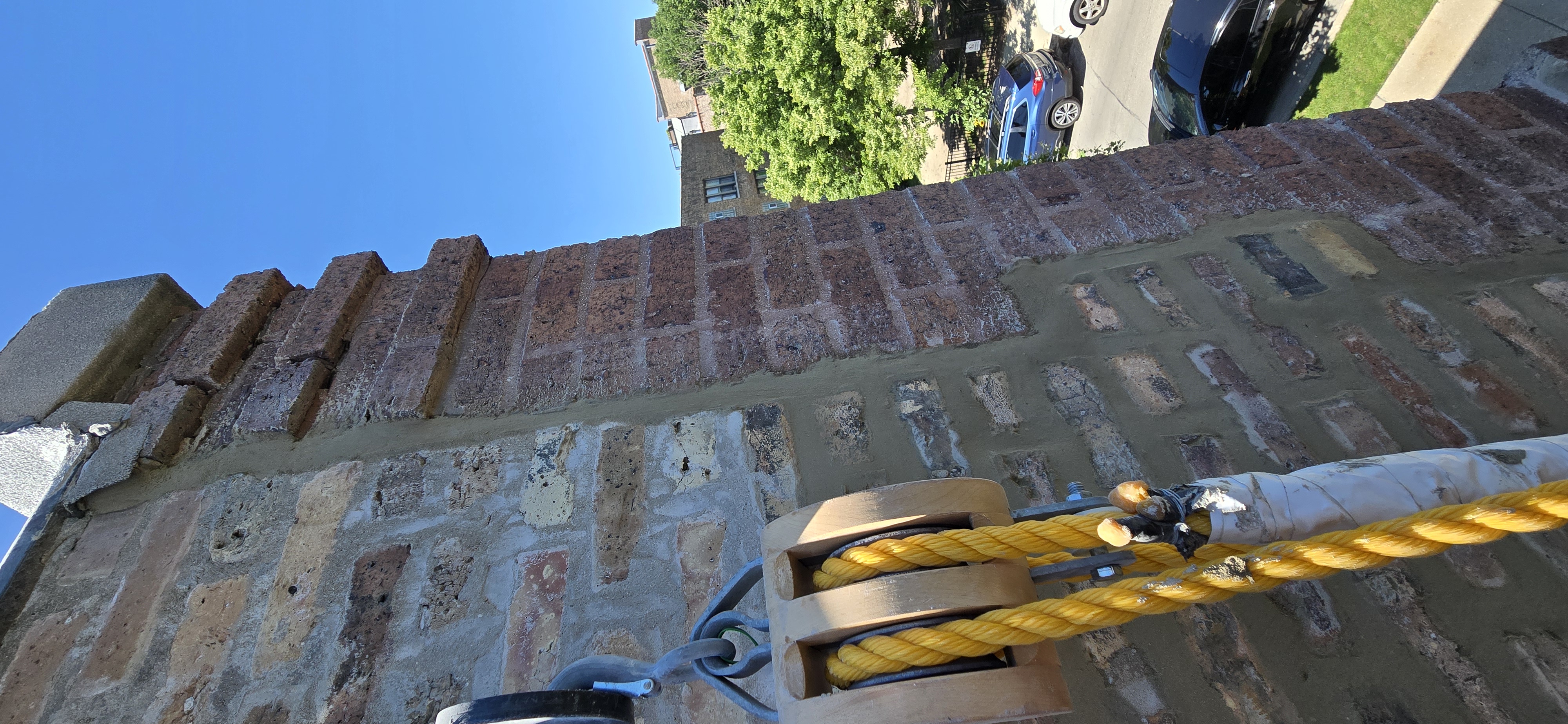 After: Brick Repair & Tuckpointing