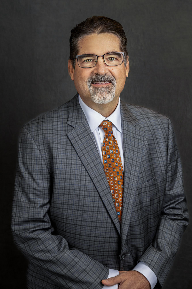 Professional headshot studio session