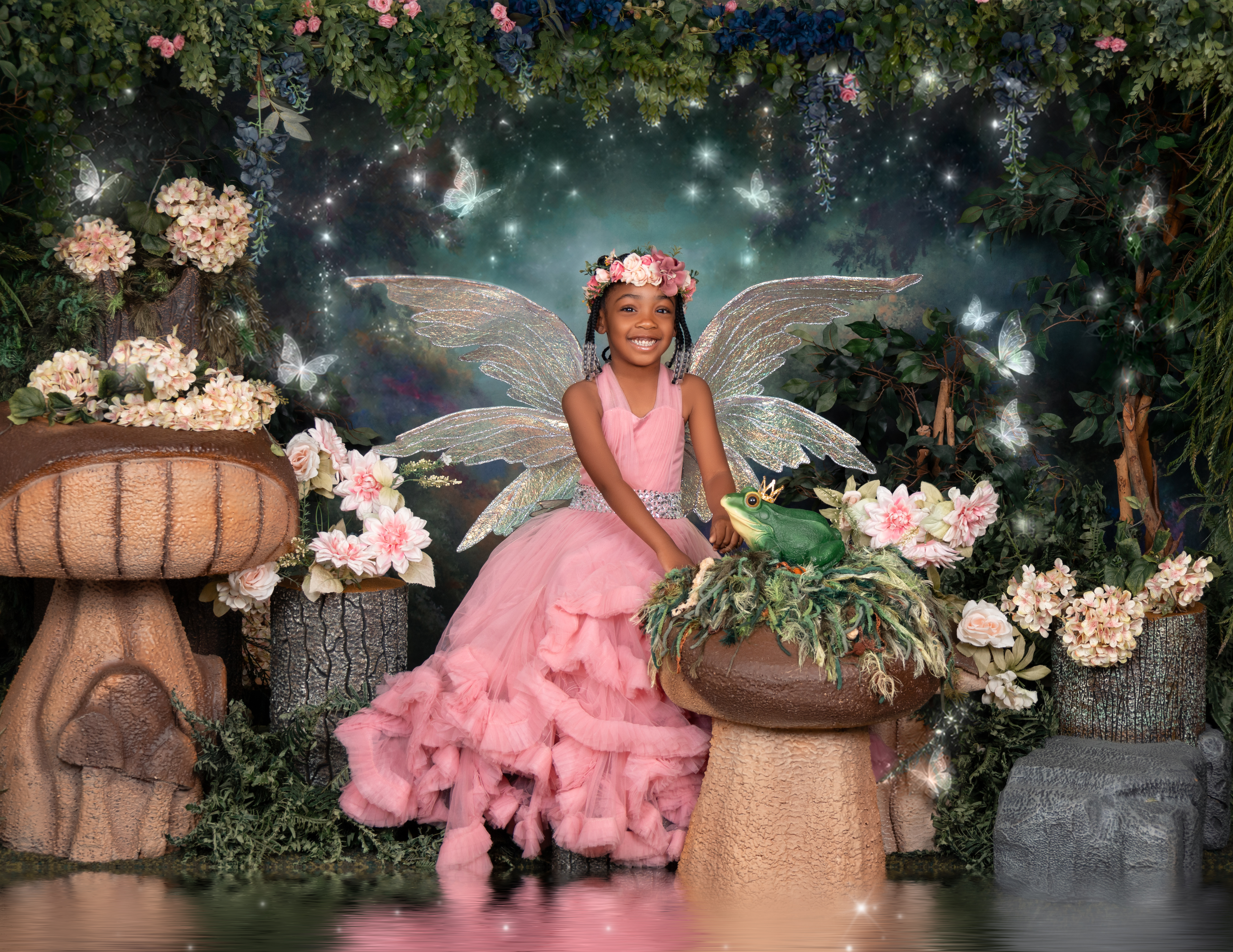 Magical children portrait — IDTPhoto fairy storybook session