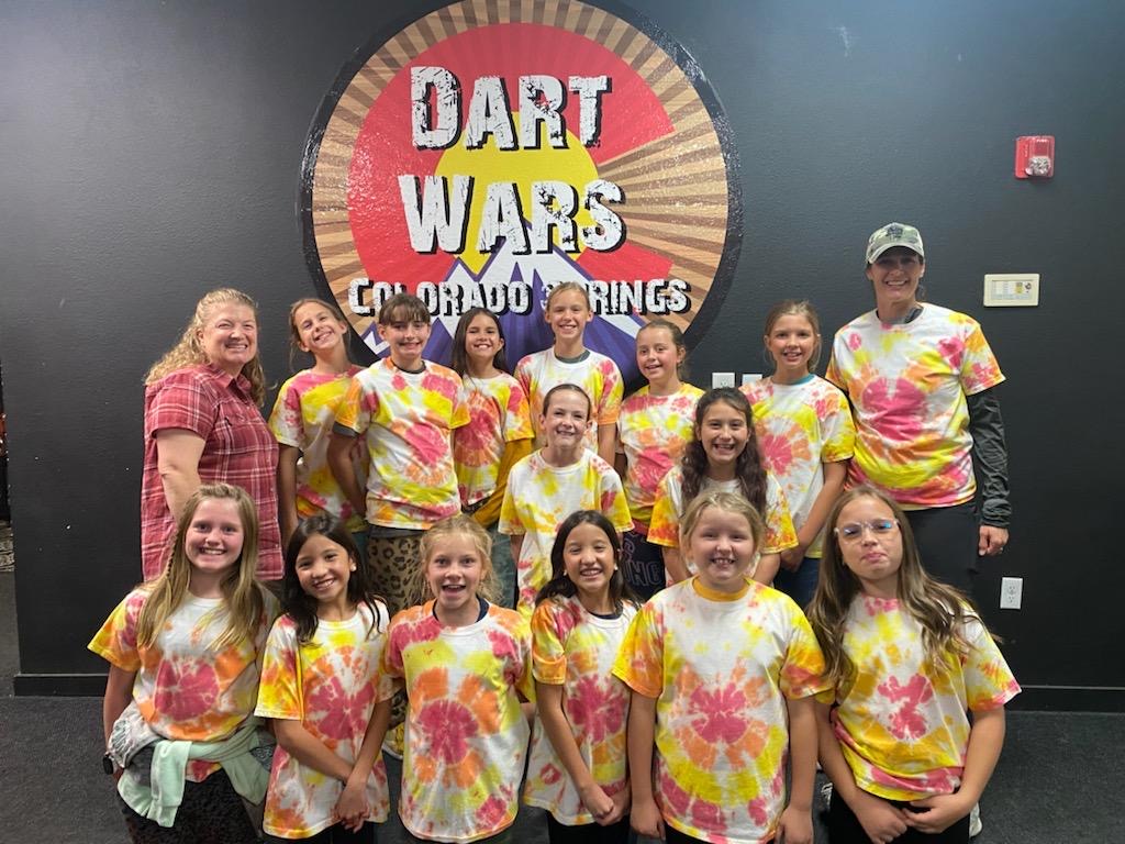 Birthday party at Dart Wars Colorado Springs