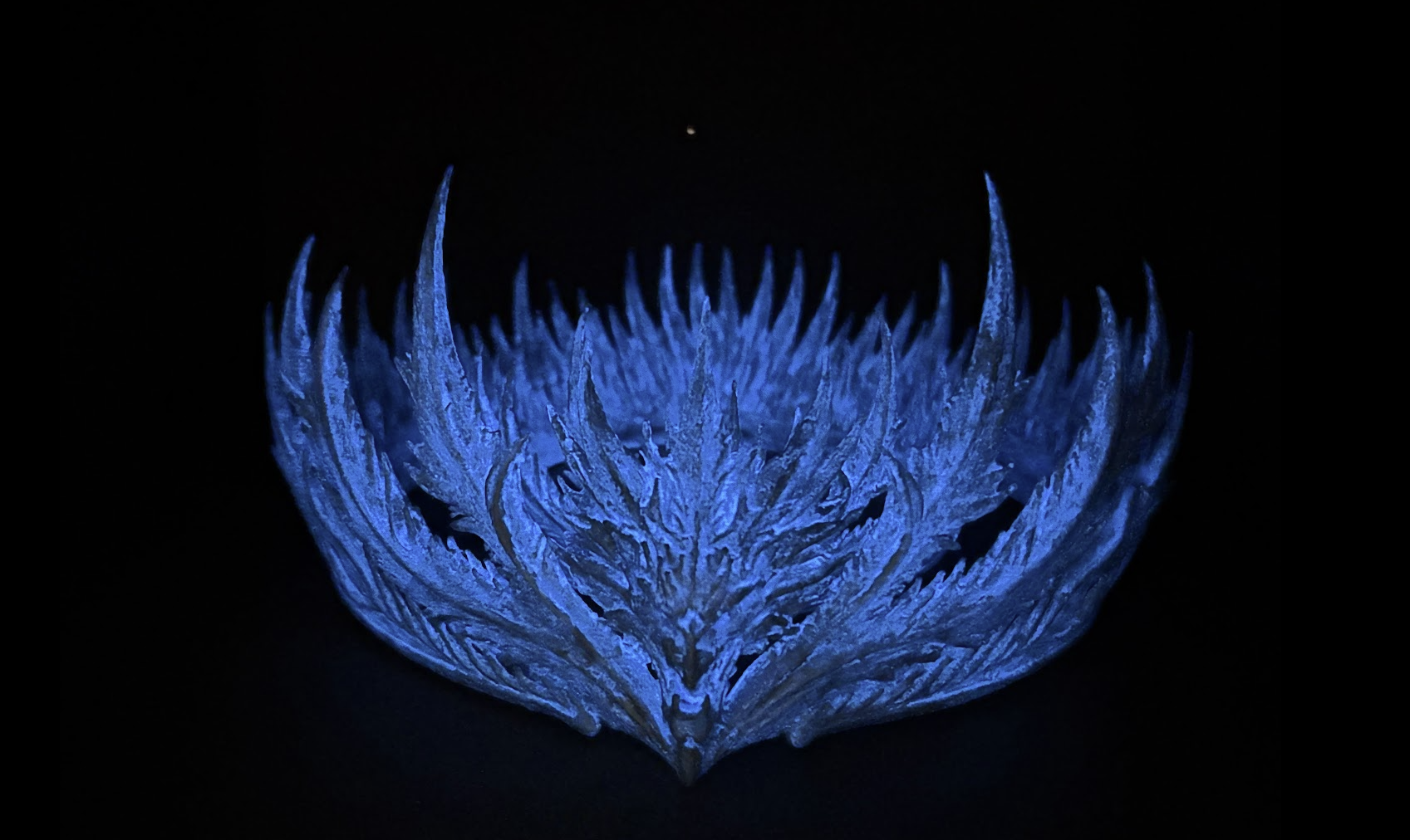 The Double Crown — UV Close Up
